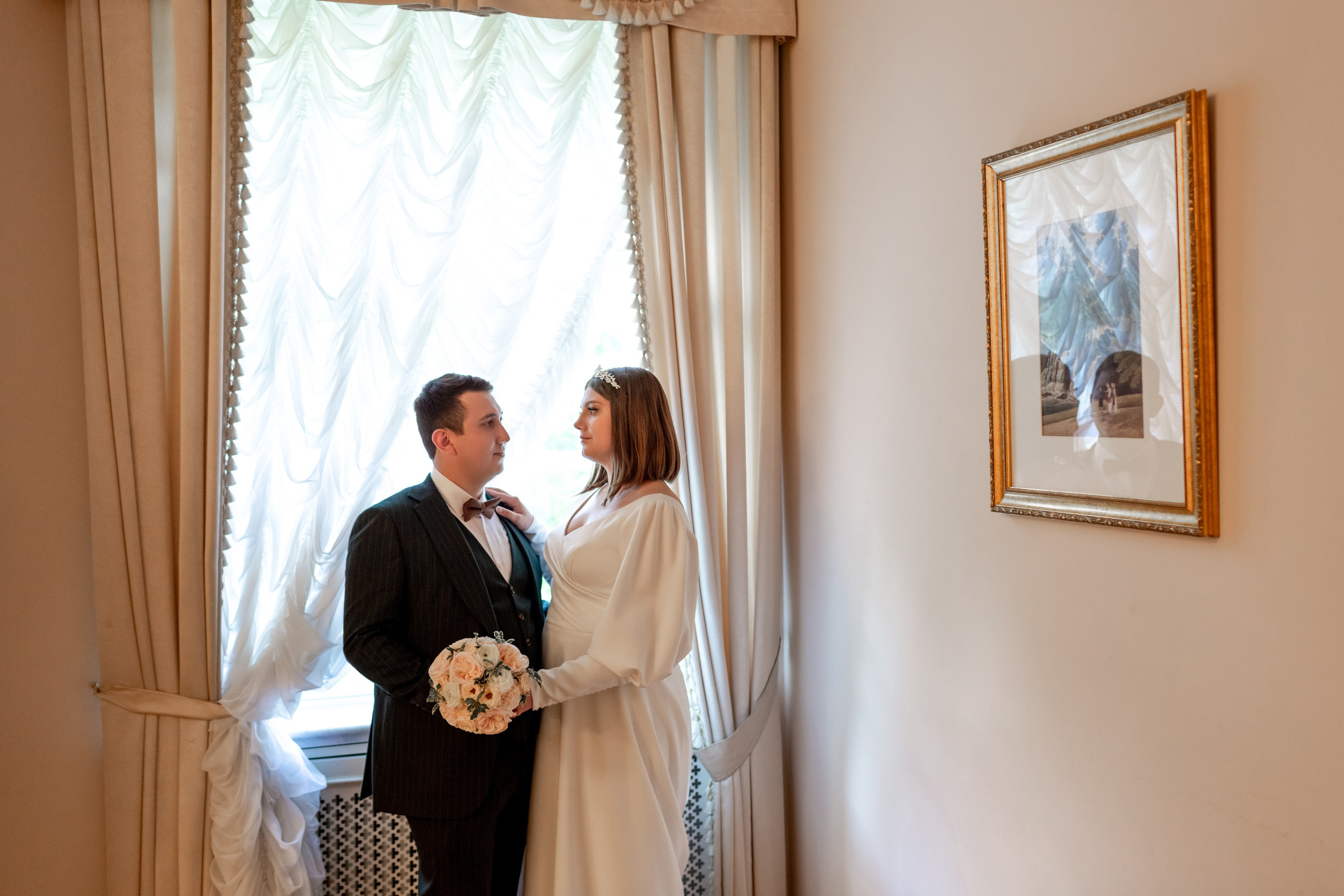 Свадебная фотосессия в Пушкине. Свадебный фотограф Кирилл Белый