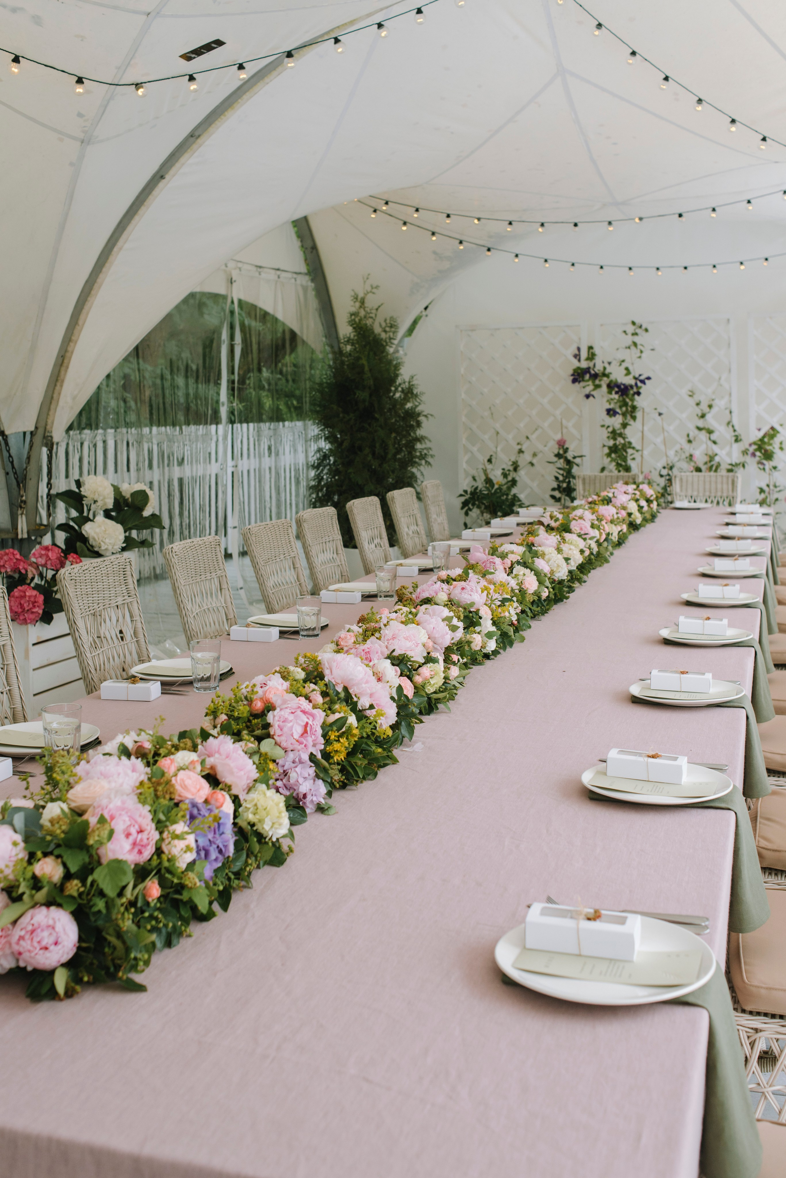 Ресторан Причал. Оформление свадеб, декор свадеб Вера Маркова, Москва