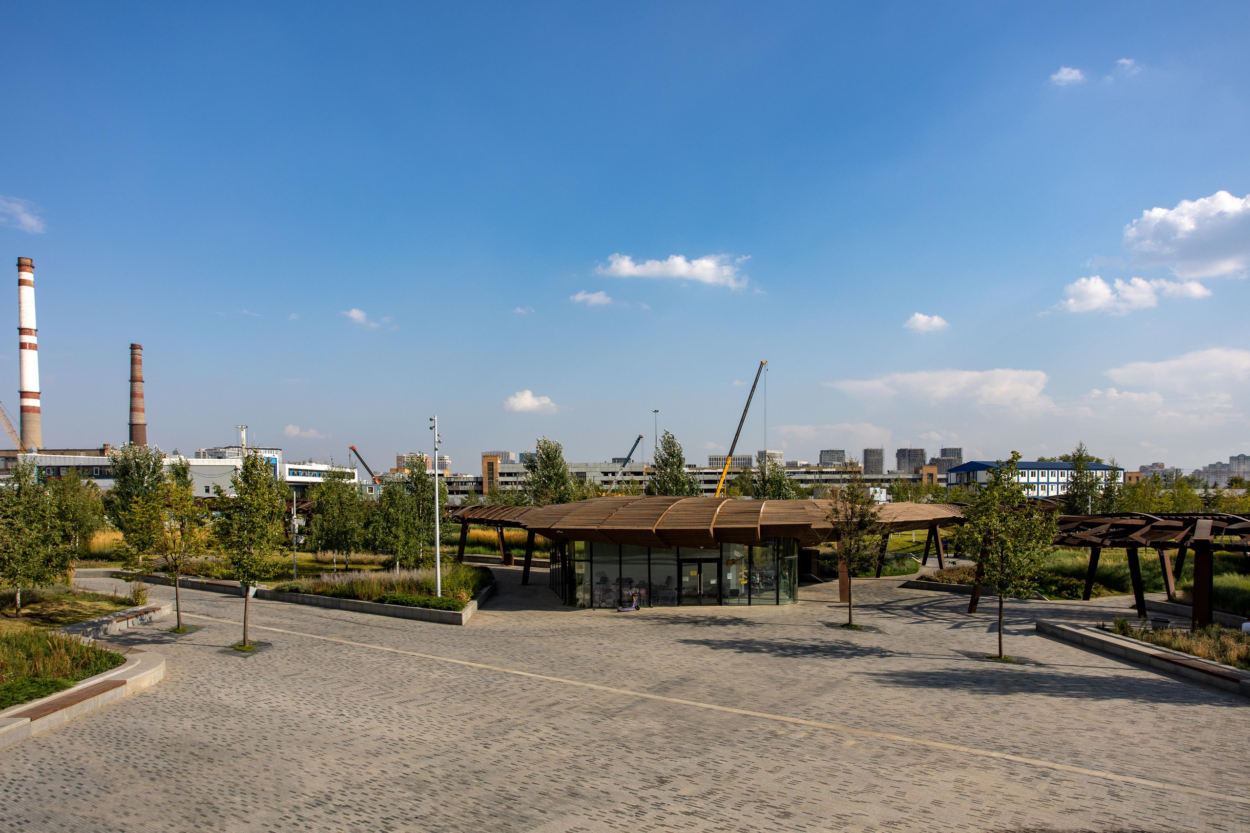 Парк Тюфелева роща в Москве