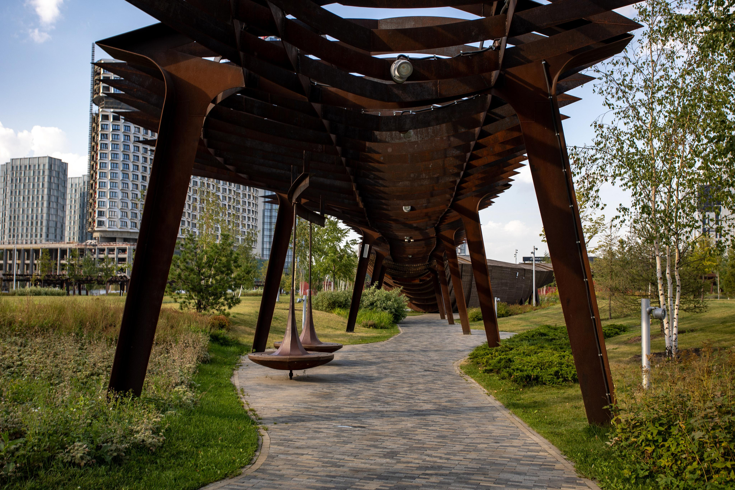 Парк Тюфелева роща в Москве