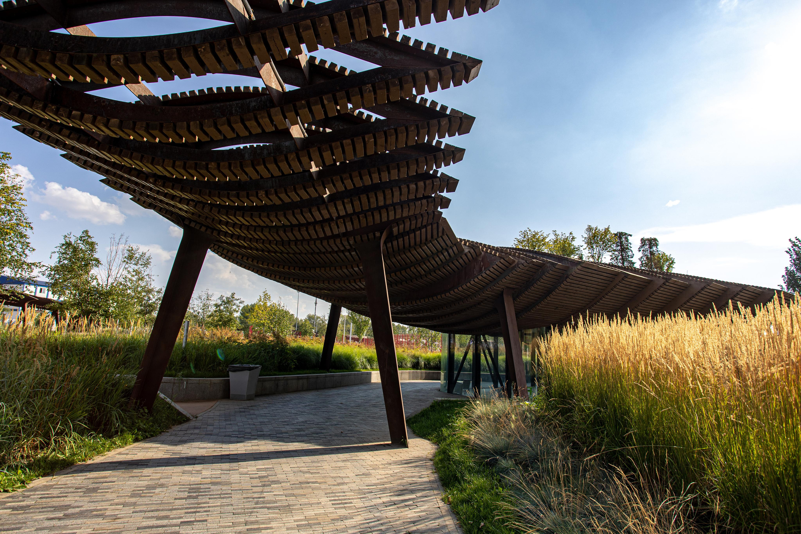 Парк Тюфелева роща в Москве