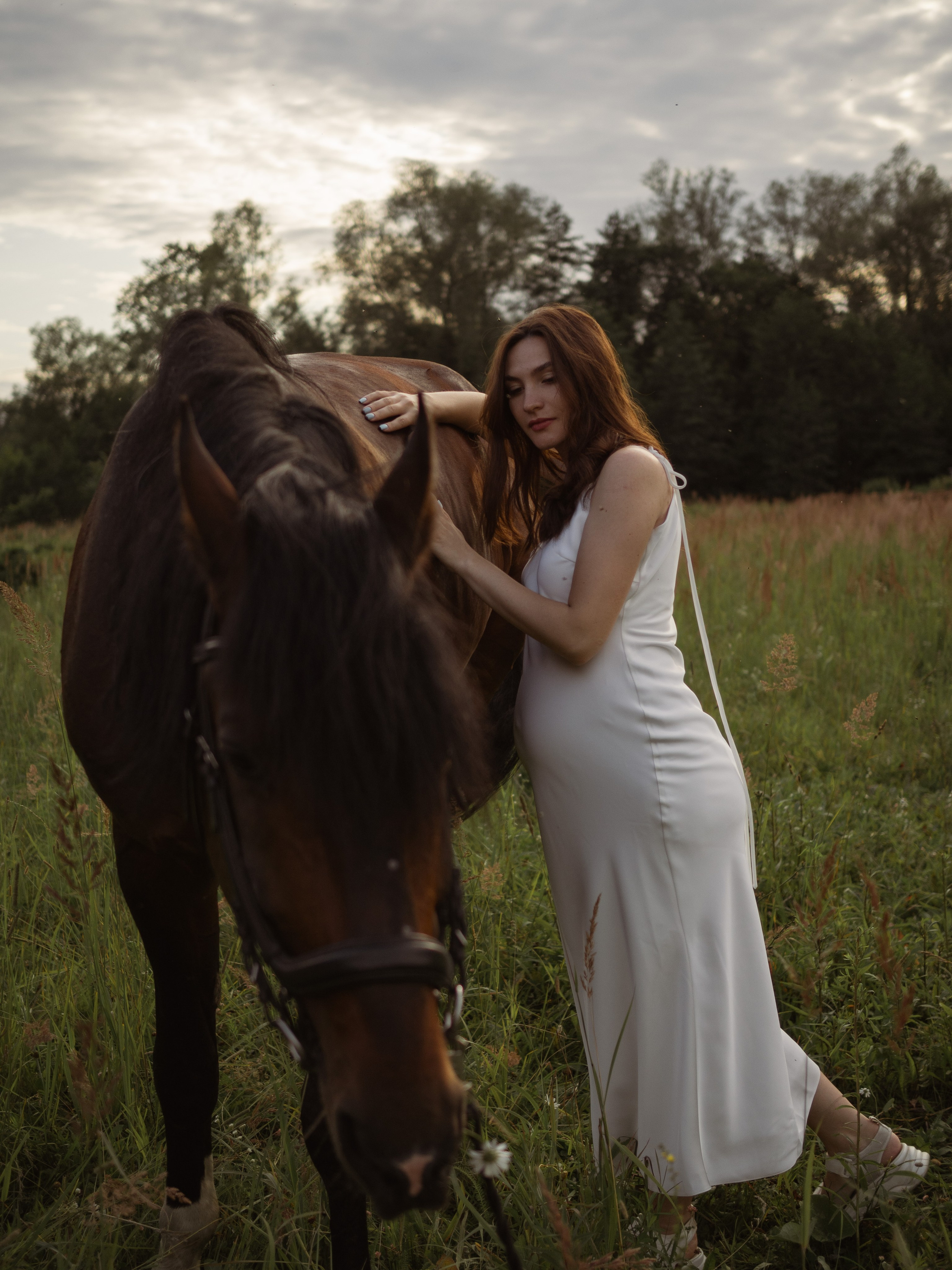 Наташа беременность с лошадью. Фотограф в Нижнем Новгороде, Сарове и Москве. Оля Фролова