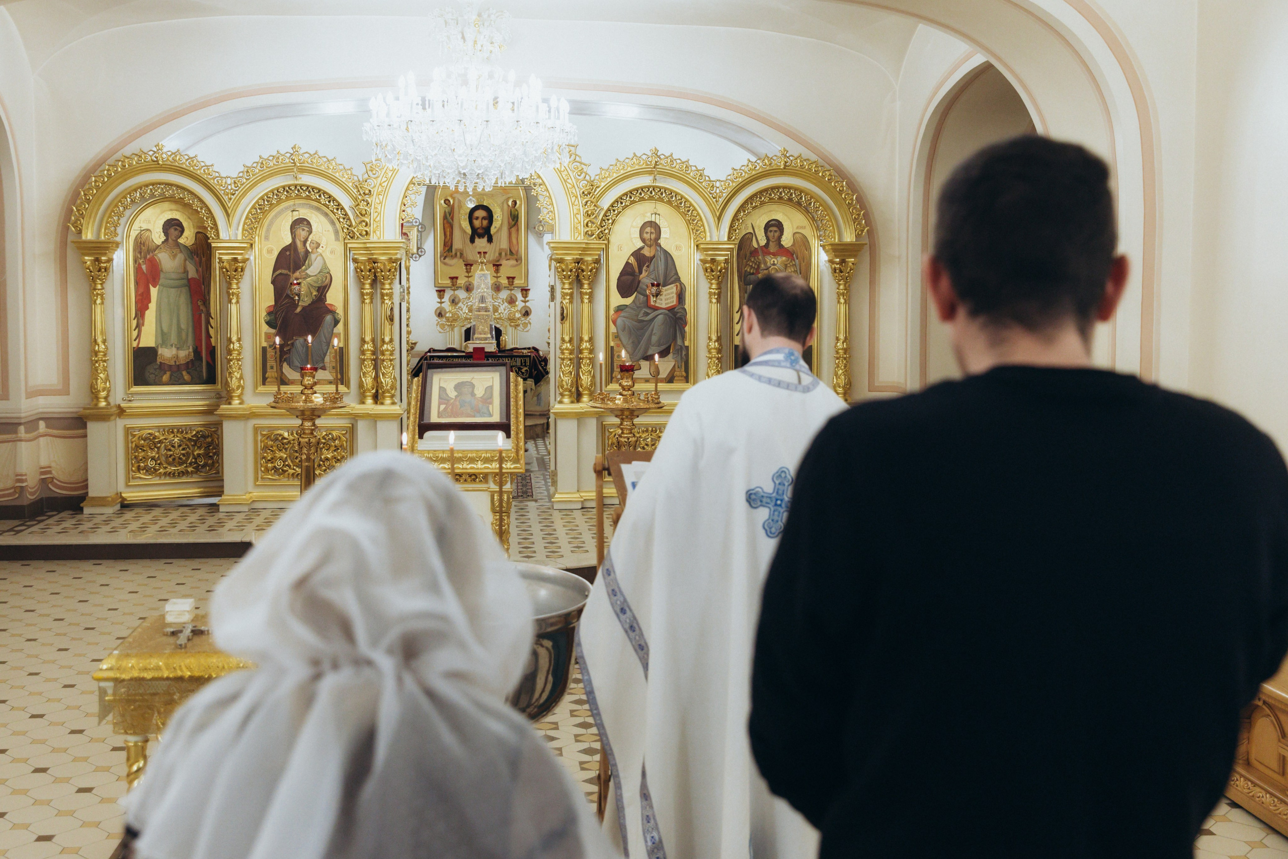 Крещение Павла. Фотограф на крещение в Рязани. Семейный фотограф