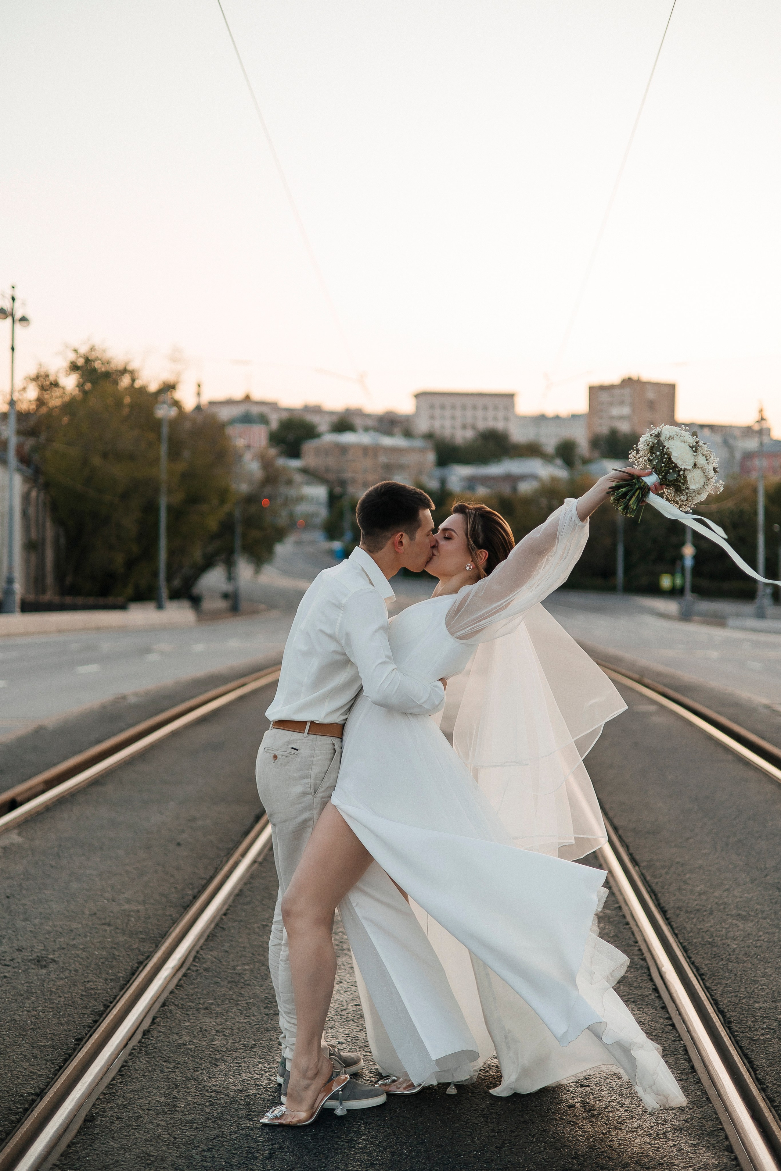 Серафима и Федор (на рассвете). Фотограф в Москве Екатерина Потапова
