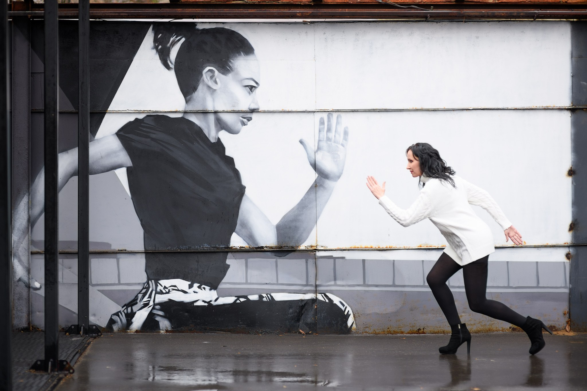 Фотосессия Марины, Хлебозавод