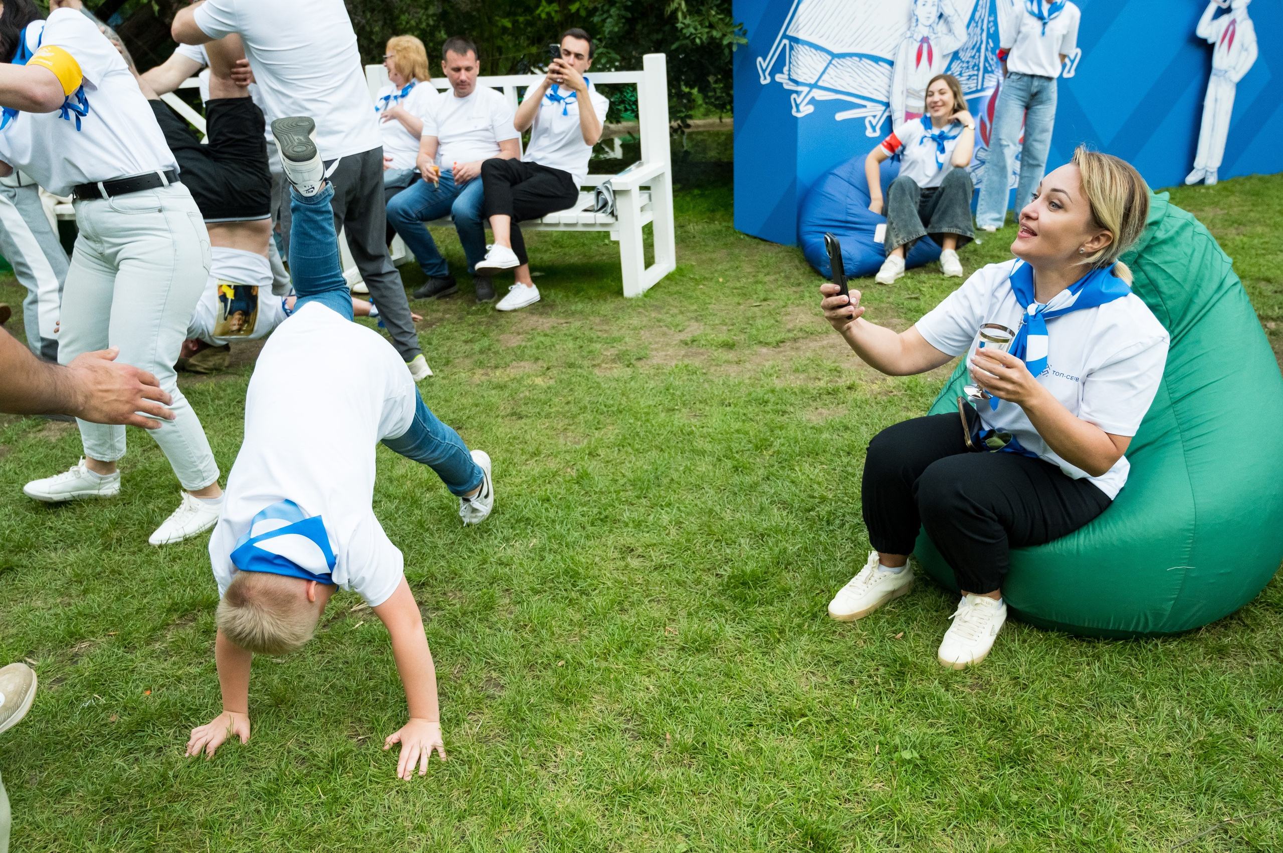 Летний корпоратив-тимбилдинг компании «Топ-сервис». Репортажный фотограф и видеограф Слава Думчев. Тимбилдинги, отчетники, корпоративы