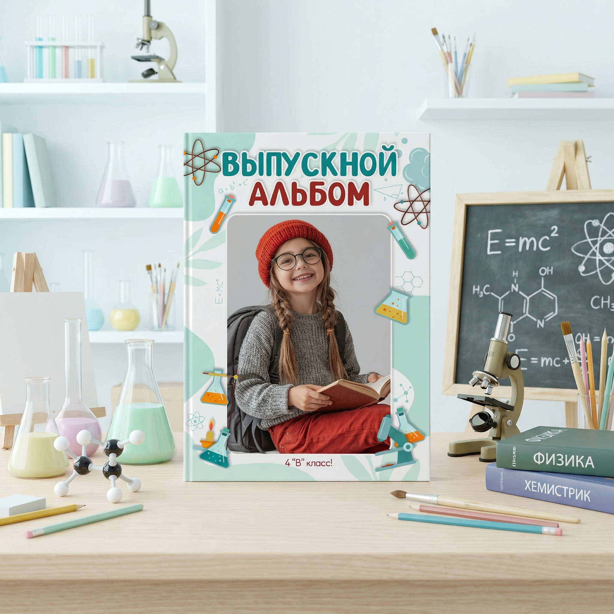 037 Уникум II. Дизайны, psd шаблоны школьных и выпускных альбомов и обложек