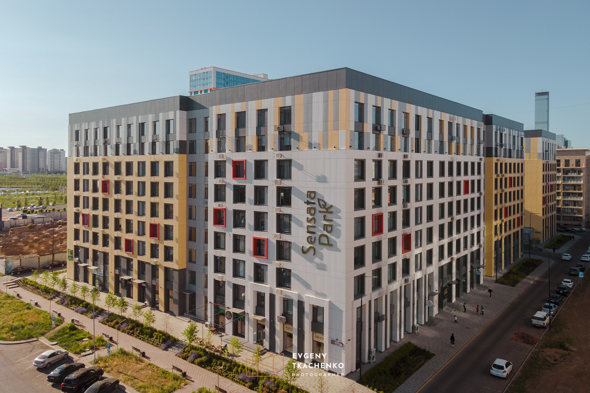 ЖК «Sensata Park» от Sensata Group. Архитектурный и интерьерный фотограф в Казахстане