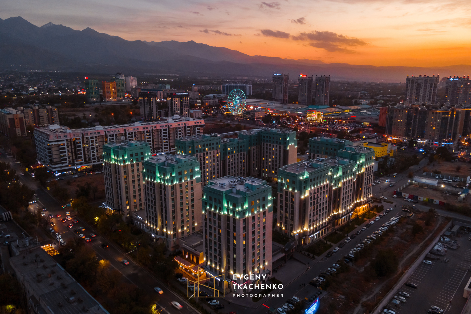 ЖК «Gagarin Park» от BI Group (г. Алматы). Архитектурный и интерьерный фотограф в Казахстане