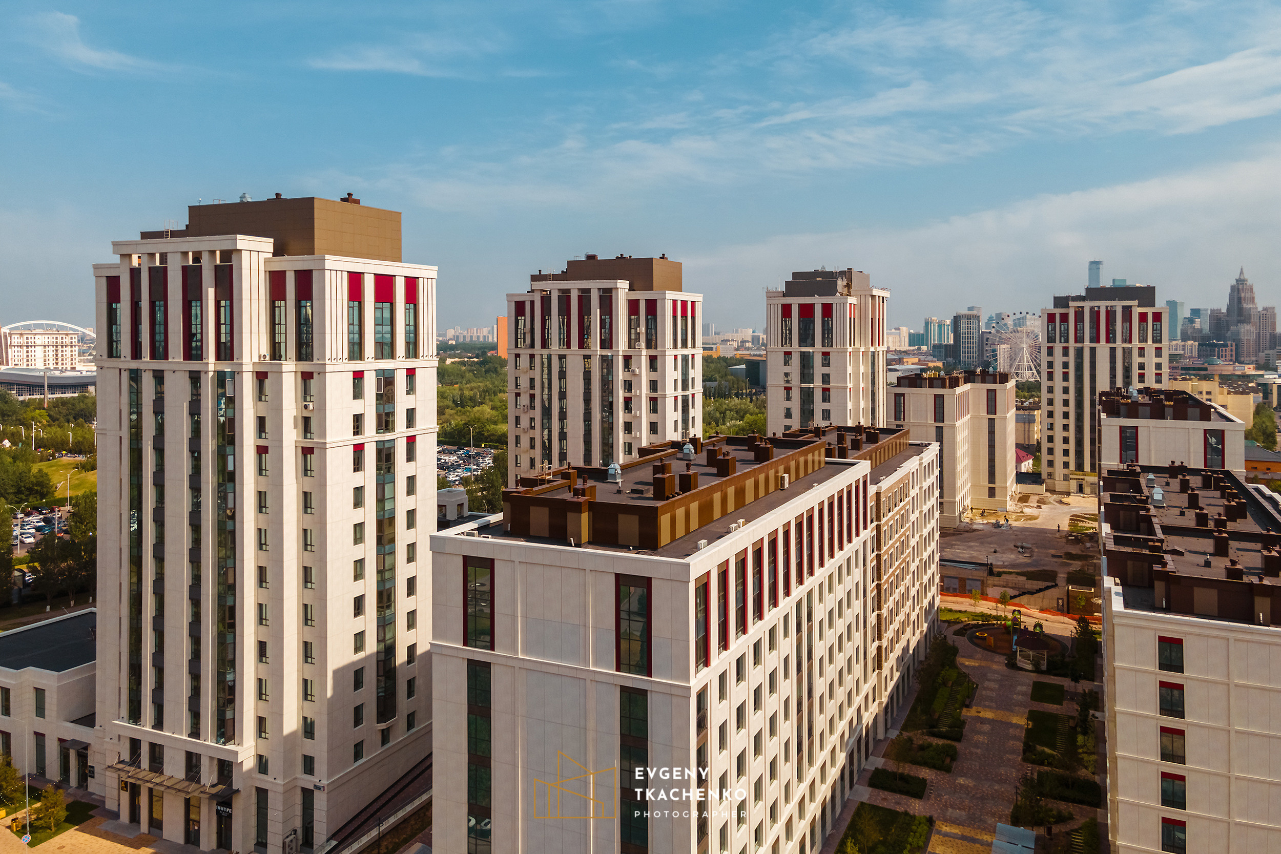 ЖК «Central Park» от Sensata Group. Архитектурный и интерьерный фотограф в Казахстане