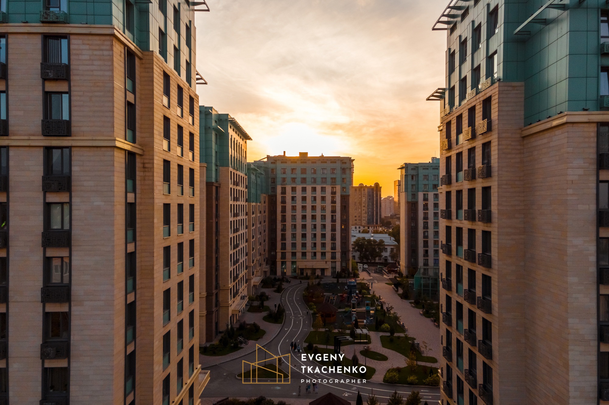 ЖК «Gagarin Park» от BI Group (г. Алматы). Архитектурный и интерьерный фотограф в Казахстане