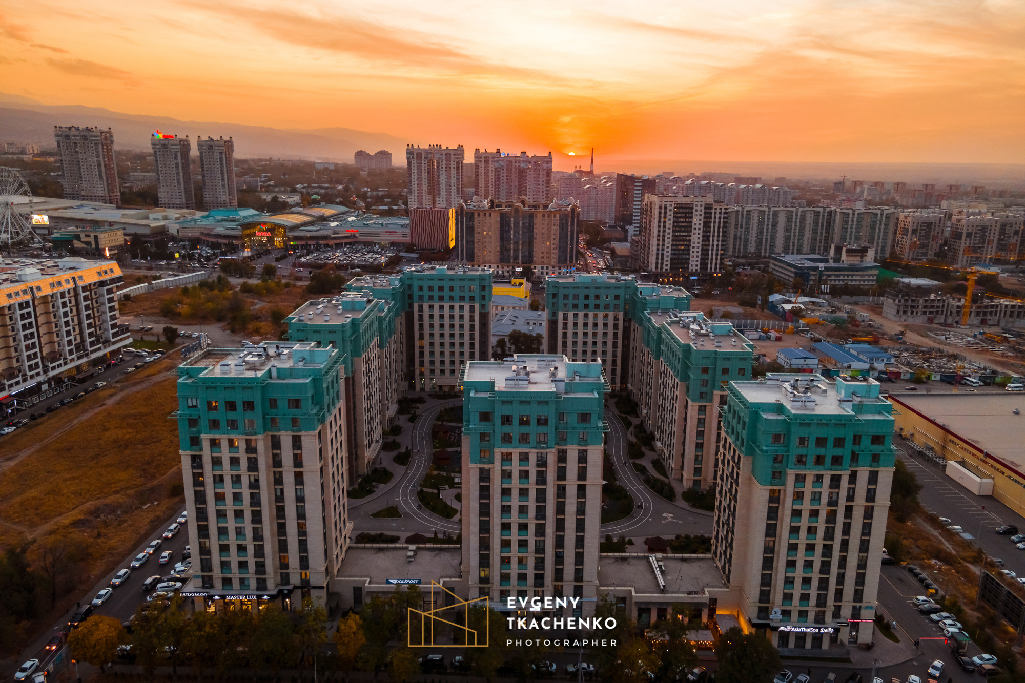 ЖК «Gagarin Park» от BI Group (г. Алматы). Архитектурный и интерьерный фотограф в Казахстане