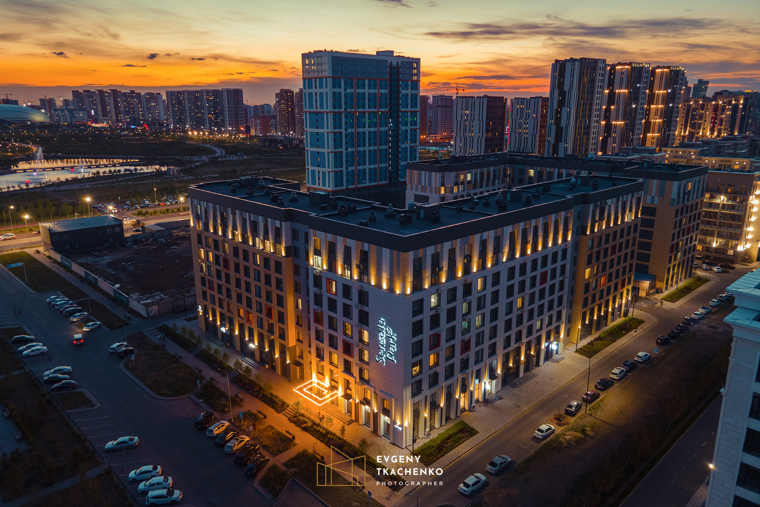 ЖК «Sensata Park» от Sensata Group. Архитектурный и интерьерный фотограф в Казахстане