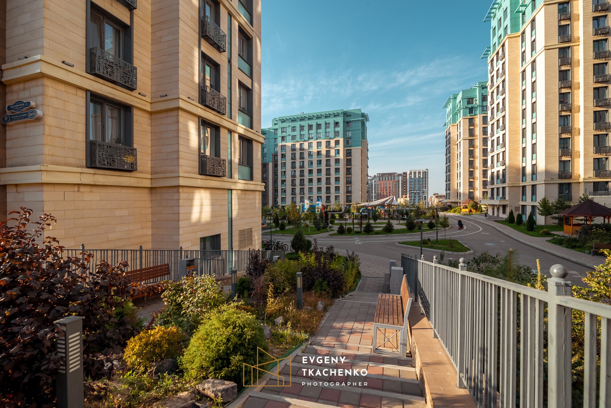 ЖК «Gagarin Park» от BI Group (г. Алматы). Архитектурный и интерьерный фотограф в Казахстане