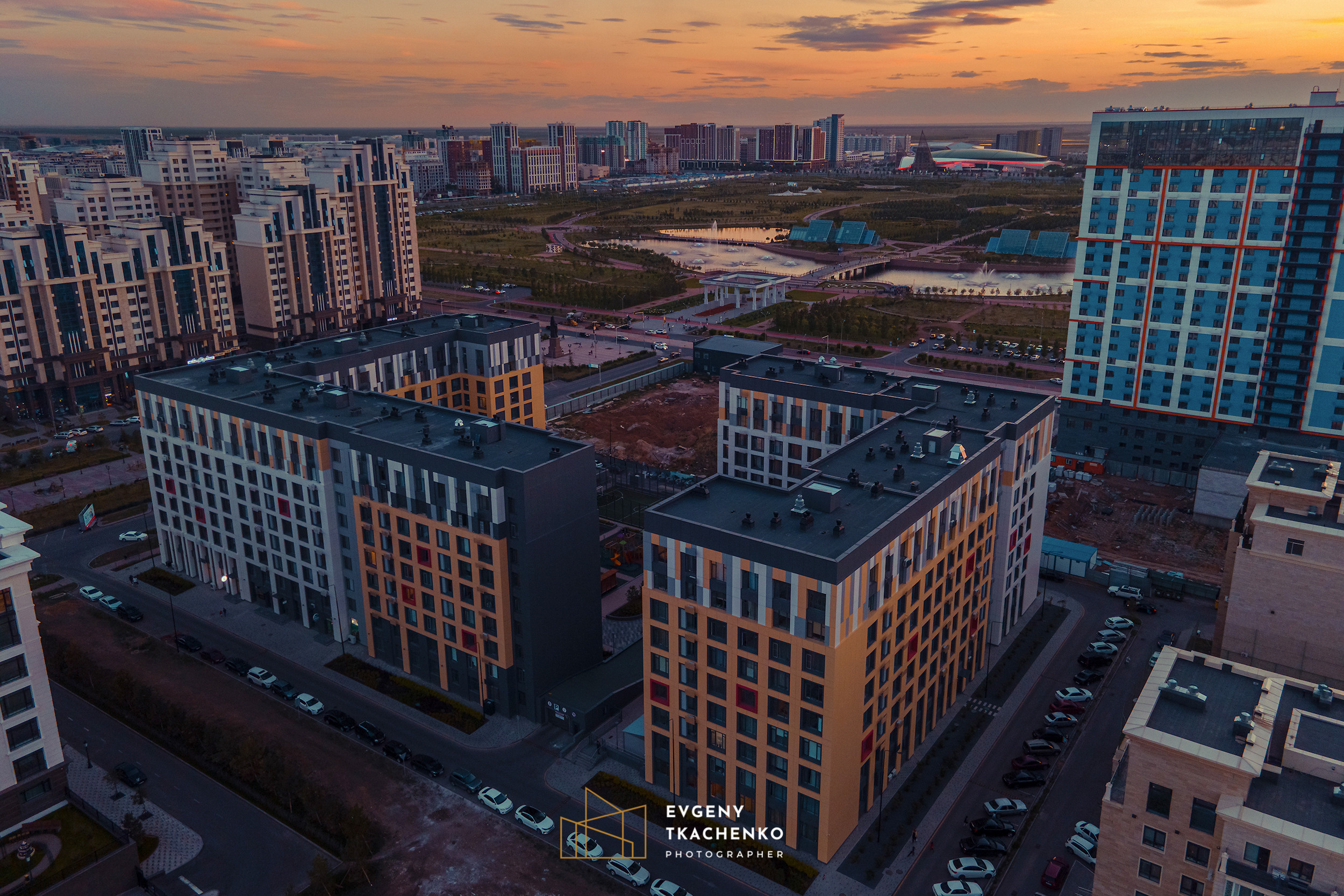 ЖК «Sensata Park» от Sensata Group. Архитектурный и интерьерный фотограф в Казахстане