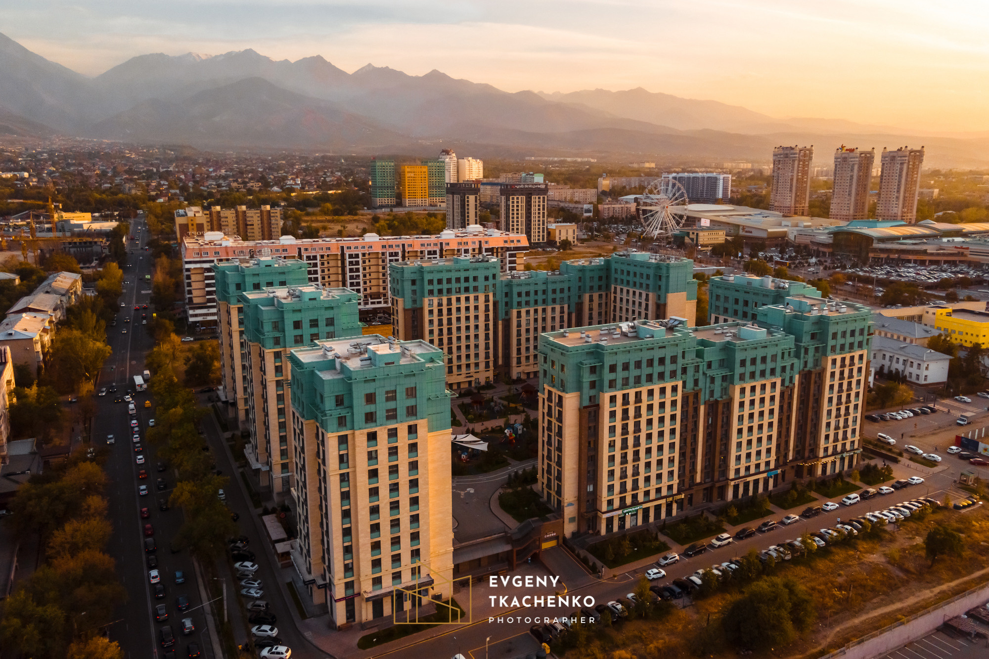 ЖК «Gagarin Park» от BI Group (г. Алматы). Архитектурный и интерьерный фотограф в Казахстане