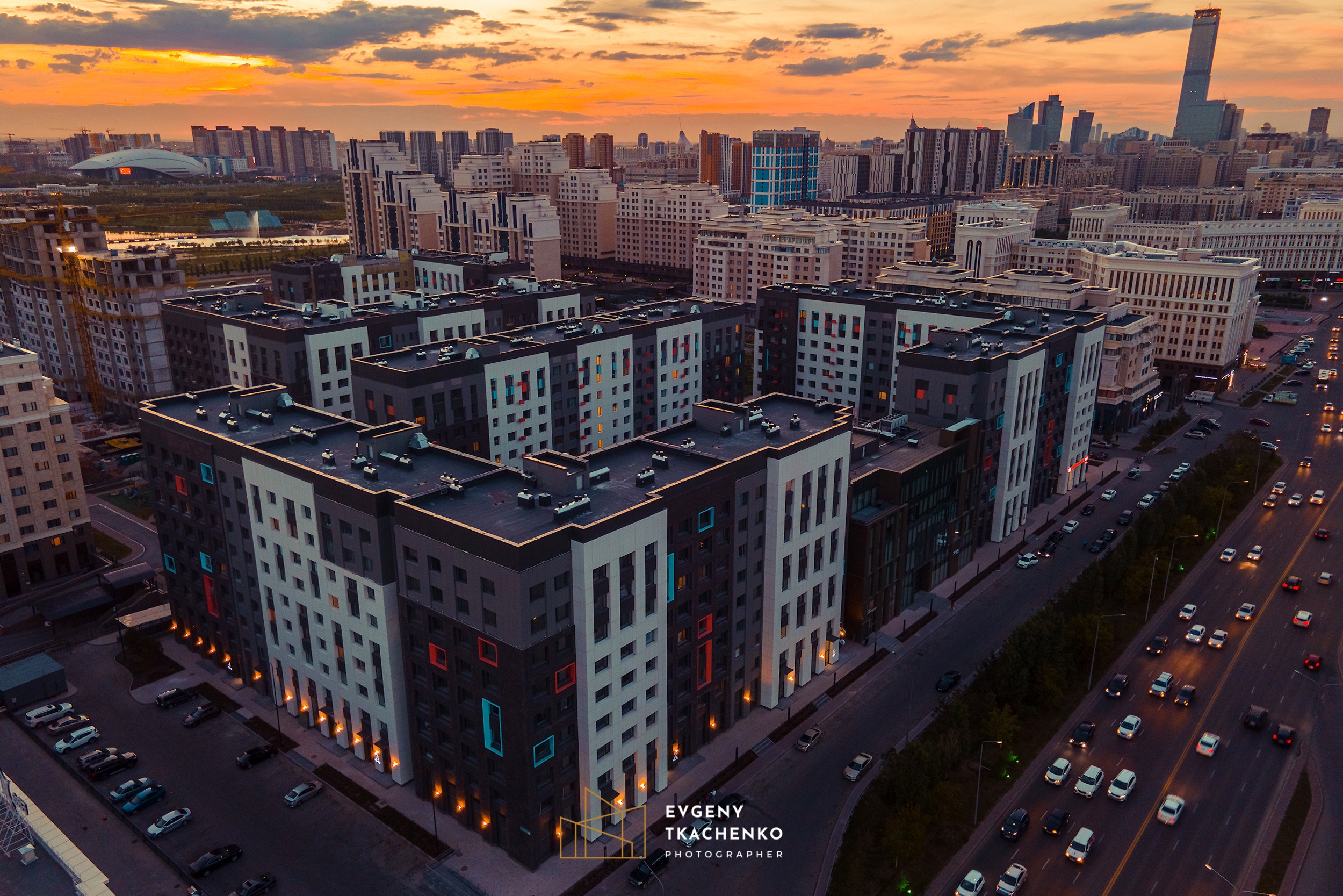 ЖК «S-Club» от Sensata Group. Архитектурный и интерьерный фотограф в Казахстане