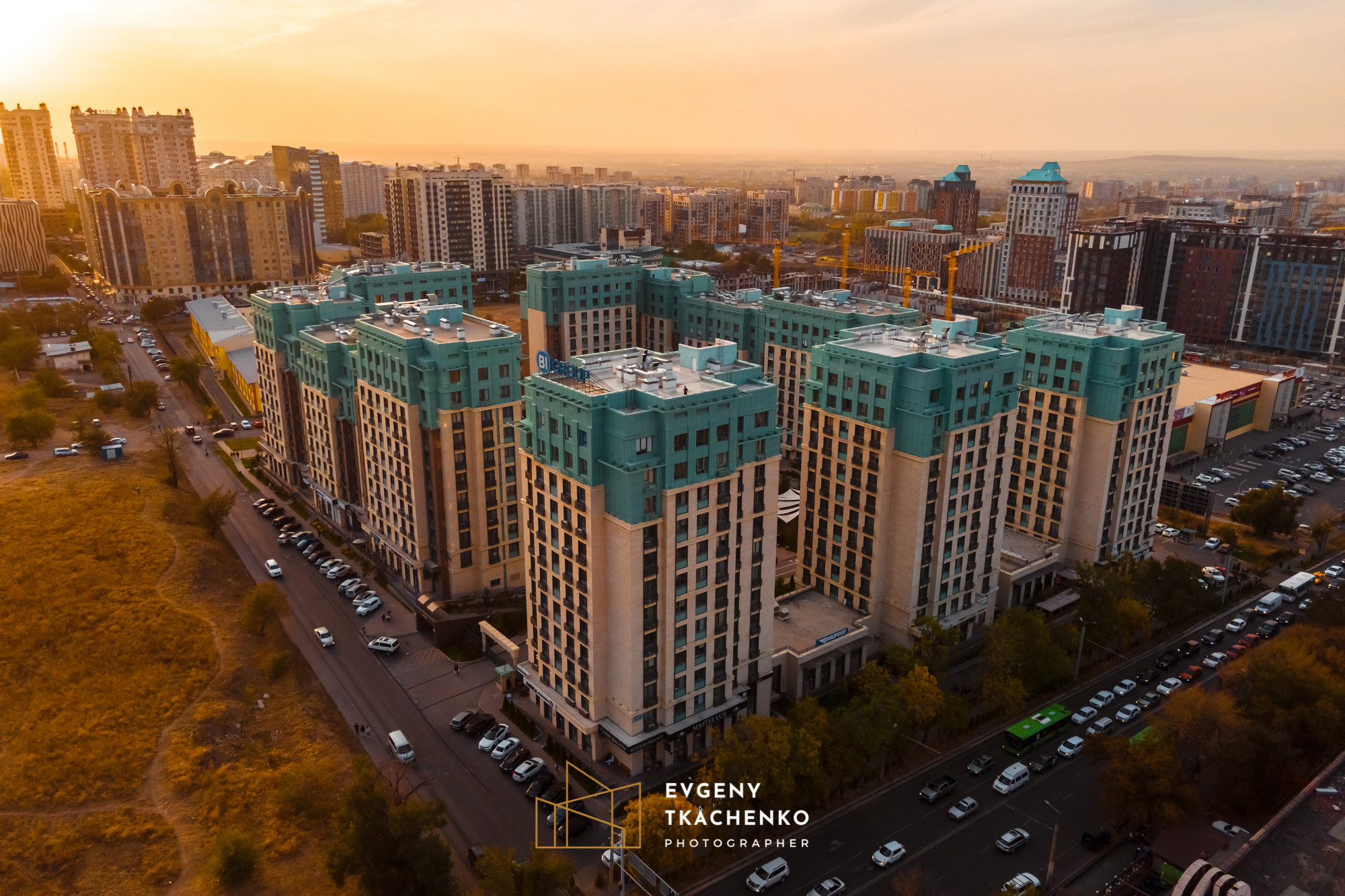 ЖК «Gagarin Park» от BI Group (г. Алматы). Архитектурный и интерьерный фотограф в Казахстане