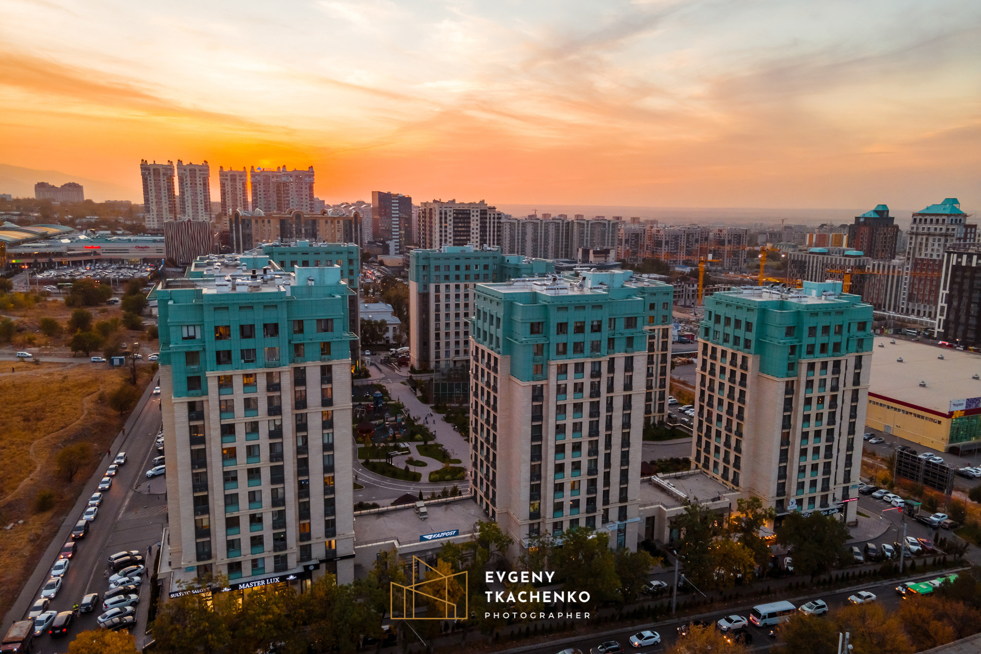 ЖК «Gagarin Park» от BI Group (г. Алматы). Архитектурный и интерьерный фотограф в Казахстане