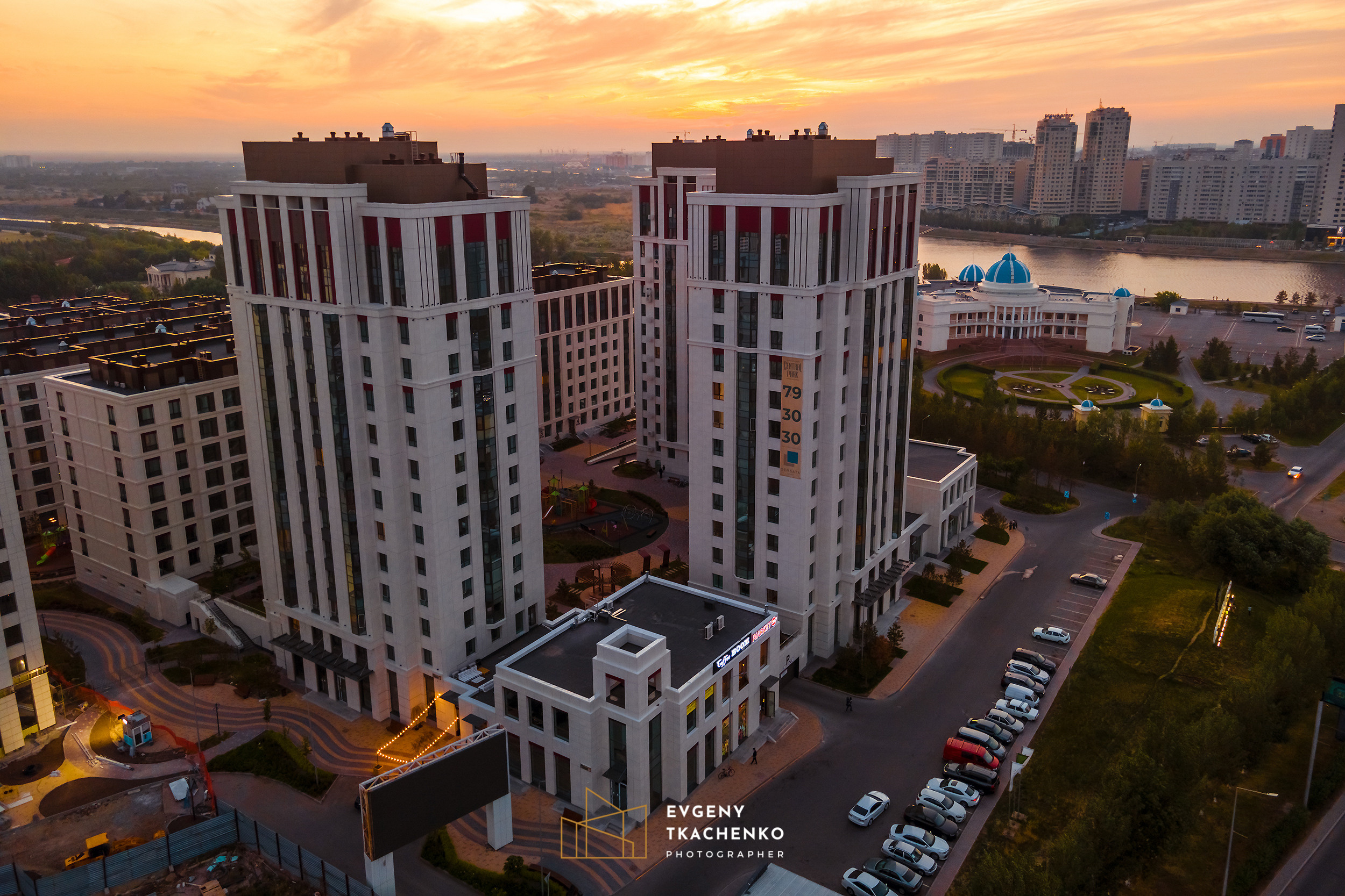 ЖК «Central Park» от Sensata Group. Архитектурный и интерьерный фотограф в Казахстане
