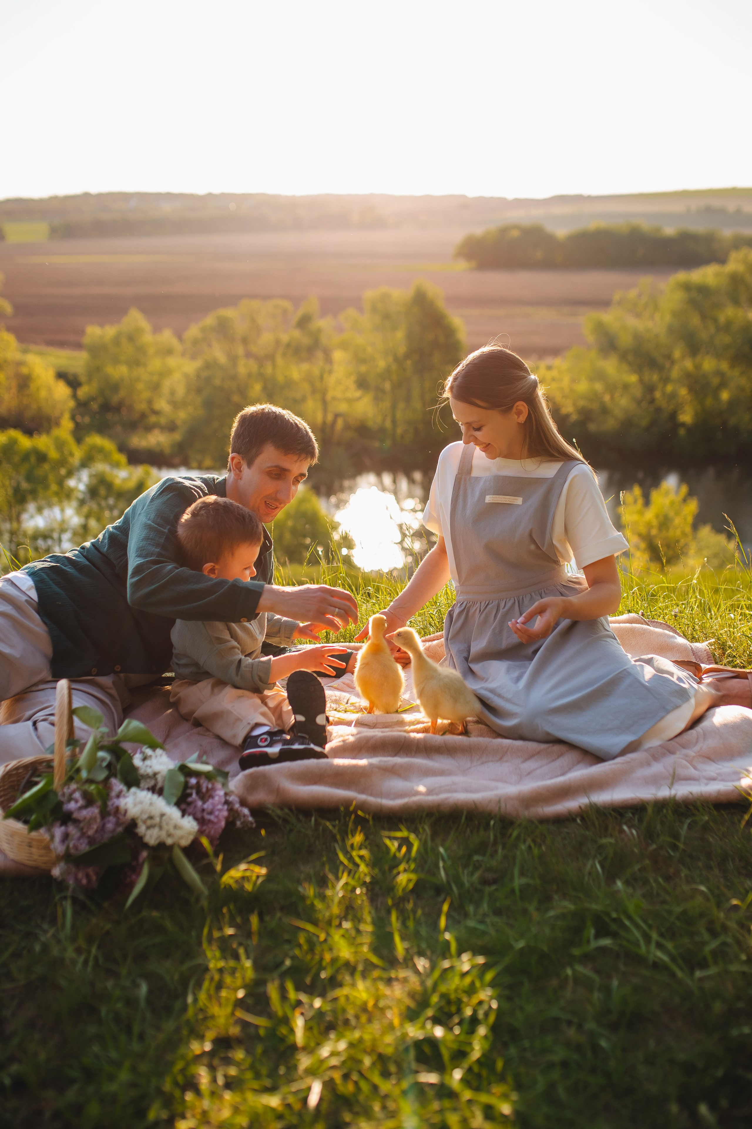 Тимоша и утятки. Свадебный и семейный фотограф в Туле и области Маша Костина