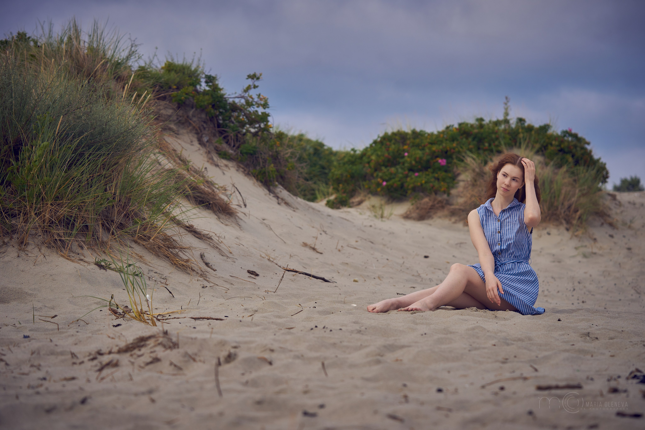 Полина и море. Фотограф Мария Оленева