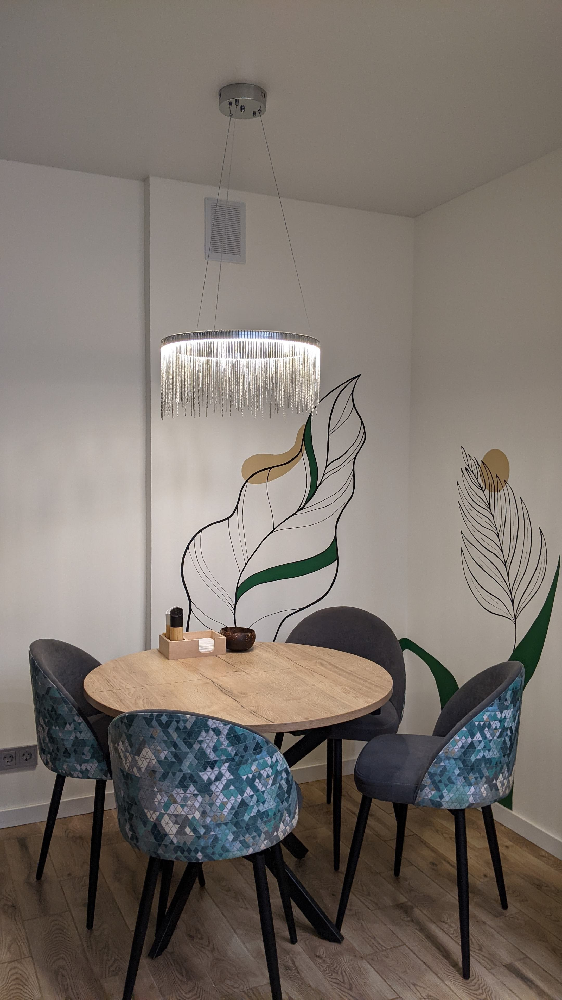 Роспись столовой зоны. Lana Photo Design