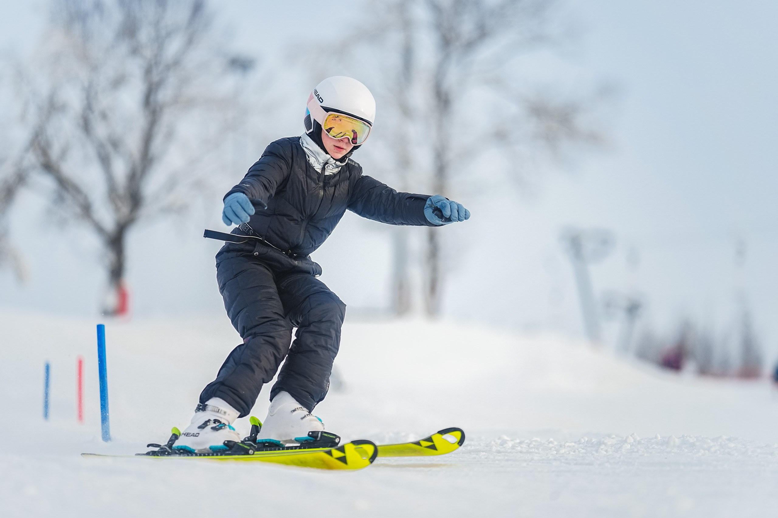 2026.01.06 | Тренировка. Шуколово (горные лыжи) | 4й склон. Фотограф Студитский Евгений