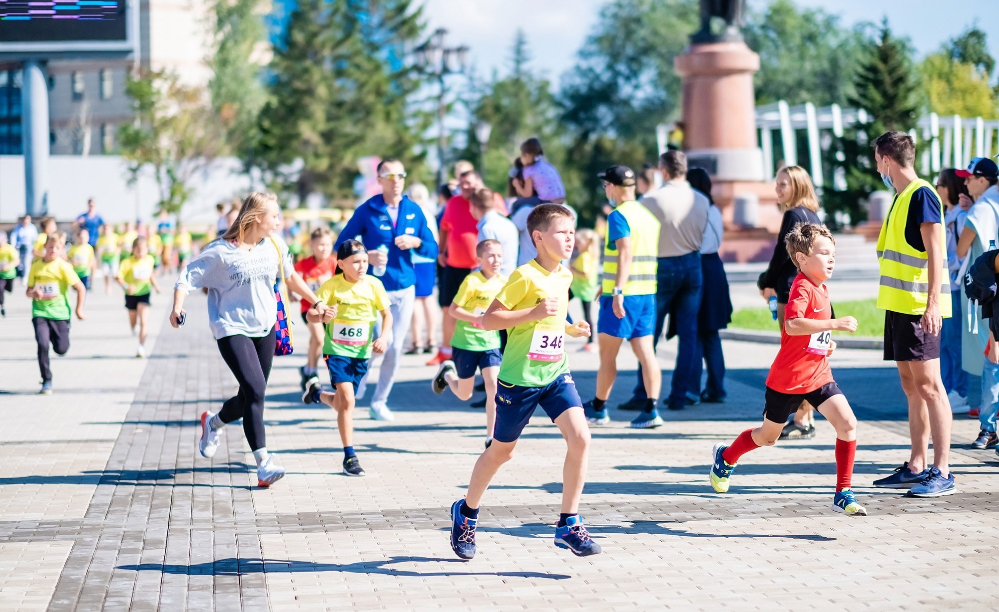 Репортаж Забег в Красноярске