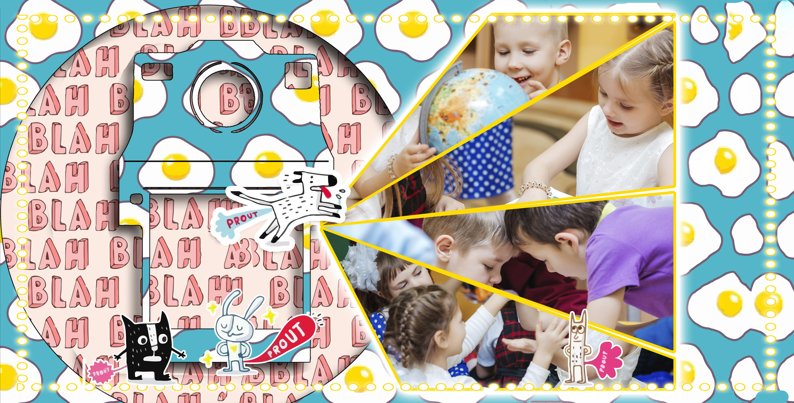 Выпускная фотокнига, фотокнига, выпускной детский сад книга