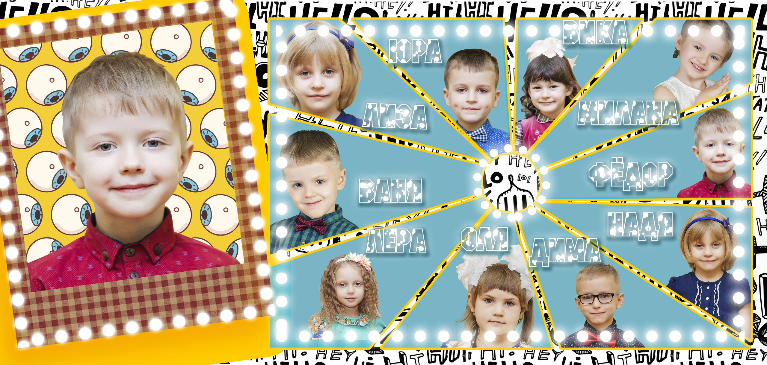 Выпускная фотокнига, фотокнига, выпускной детский сад книга