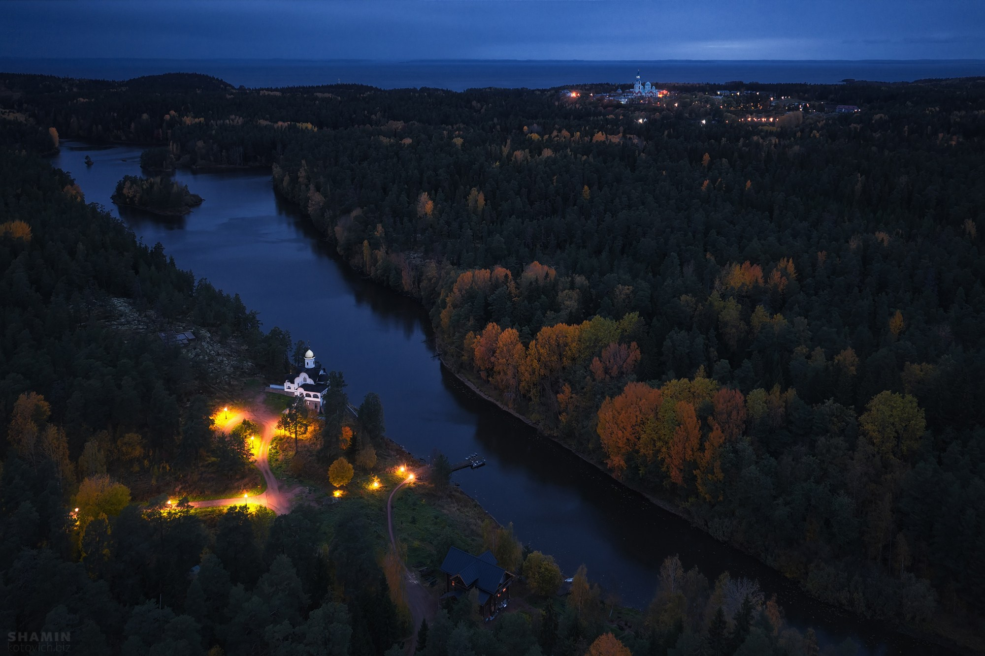 Фотографии Валаама — монастырь, природа и пейзажи островов Ладожского озера. Фотограф Константин Шамин.