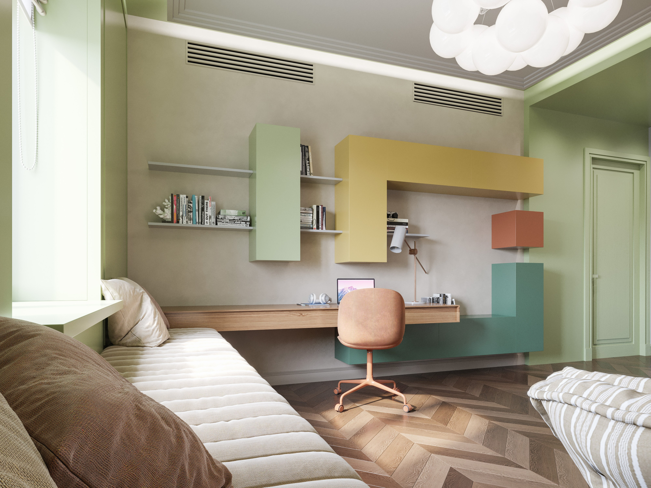 Интерьер Двухэтажной Квартиры Премиум-Класса | 3D Визуализация. Визуализатор интерьера в Москве | Брагин Кирилл