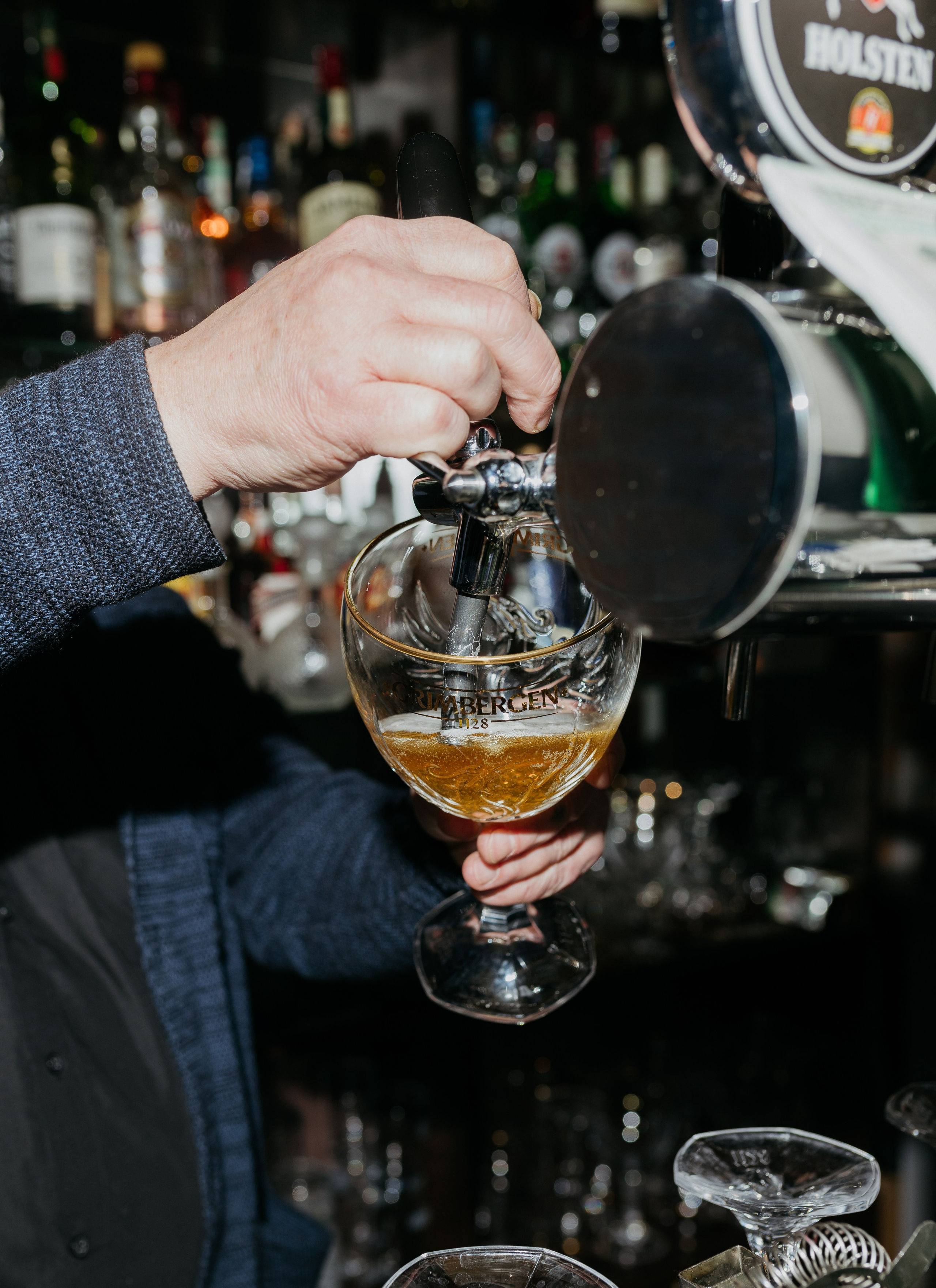 Grimbergen Pub. Fashion-фотограф Желеуов Дулат