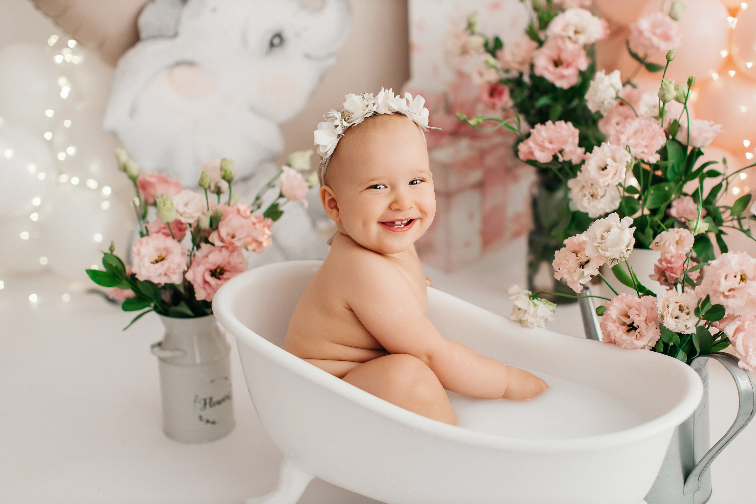 Ванночки годик. Профессиональная детская и семейная фотостудия в Краснодаре