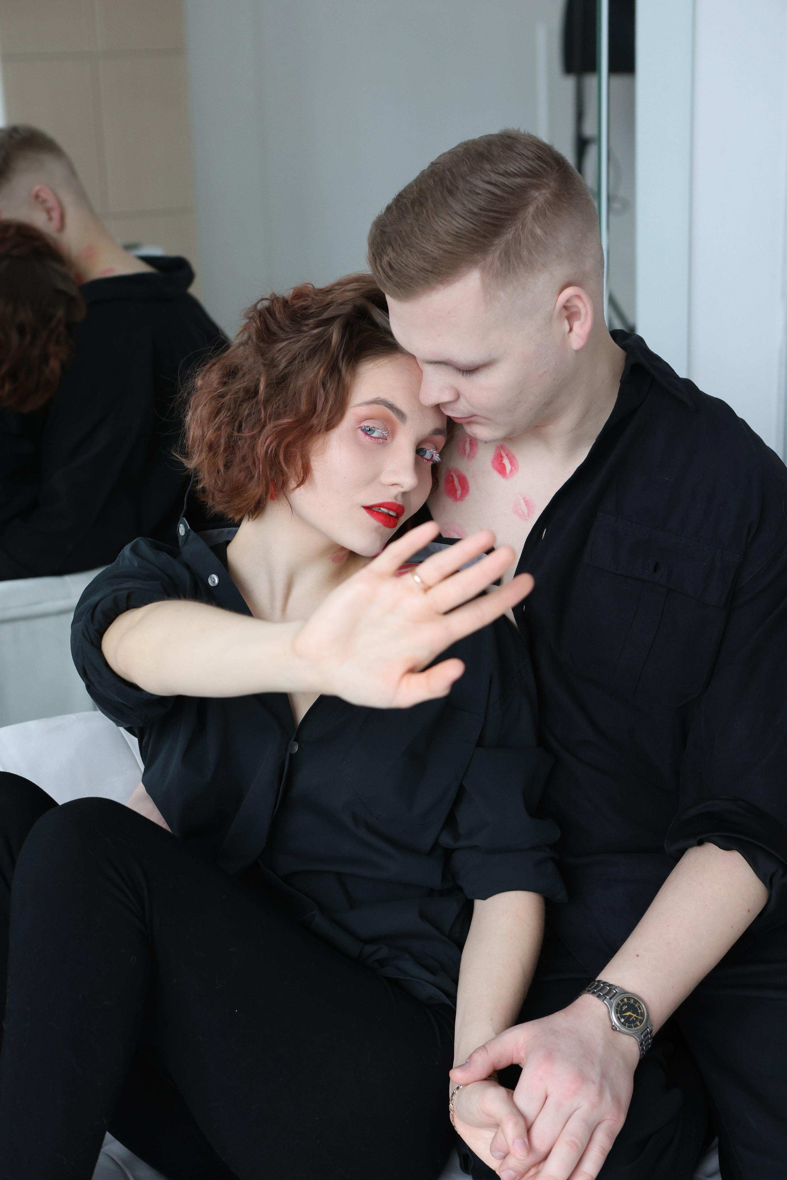 Анастасия и Иван Kiss and Black. Фотограф в Санкт-Петербурге. Индивидуальная съемка и фотопрогулки