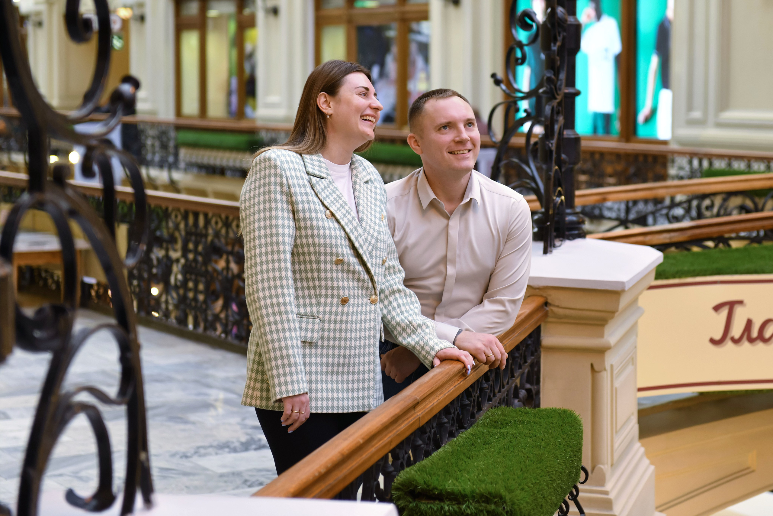 Семья в ГУМе 2. Свадебный и портретный фотограф в Москве Галина Борисова
