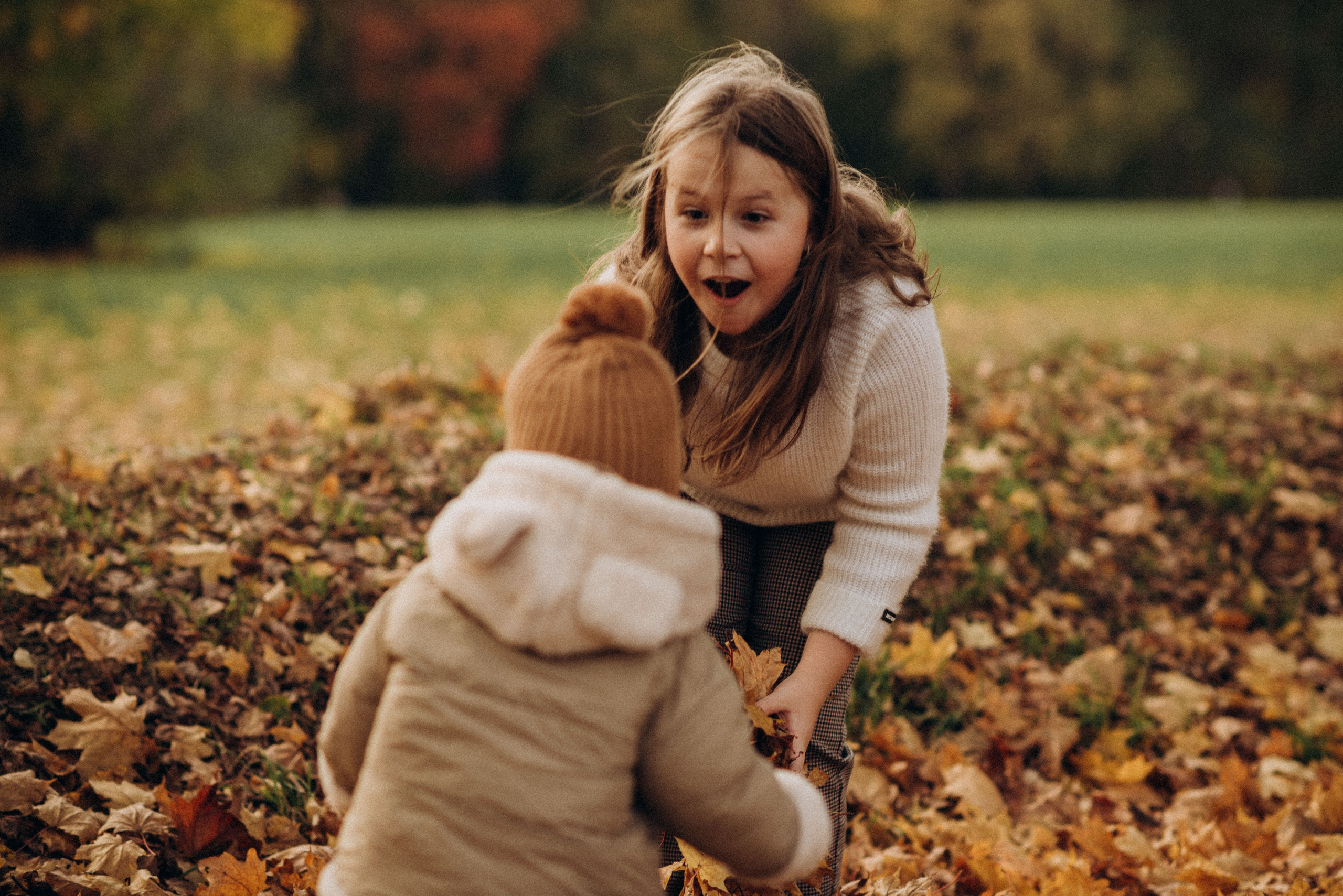 Осенняя фотосессия в парке. Семейный фотограф в Домодедово и Москве Елена Пичугина