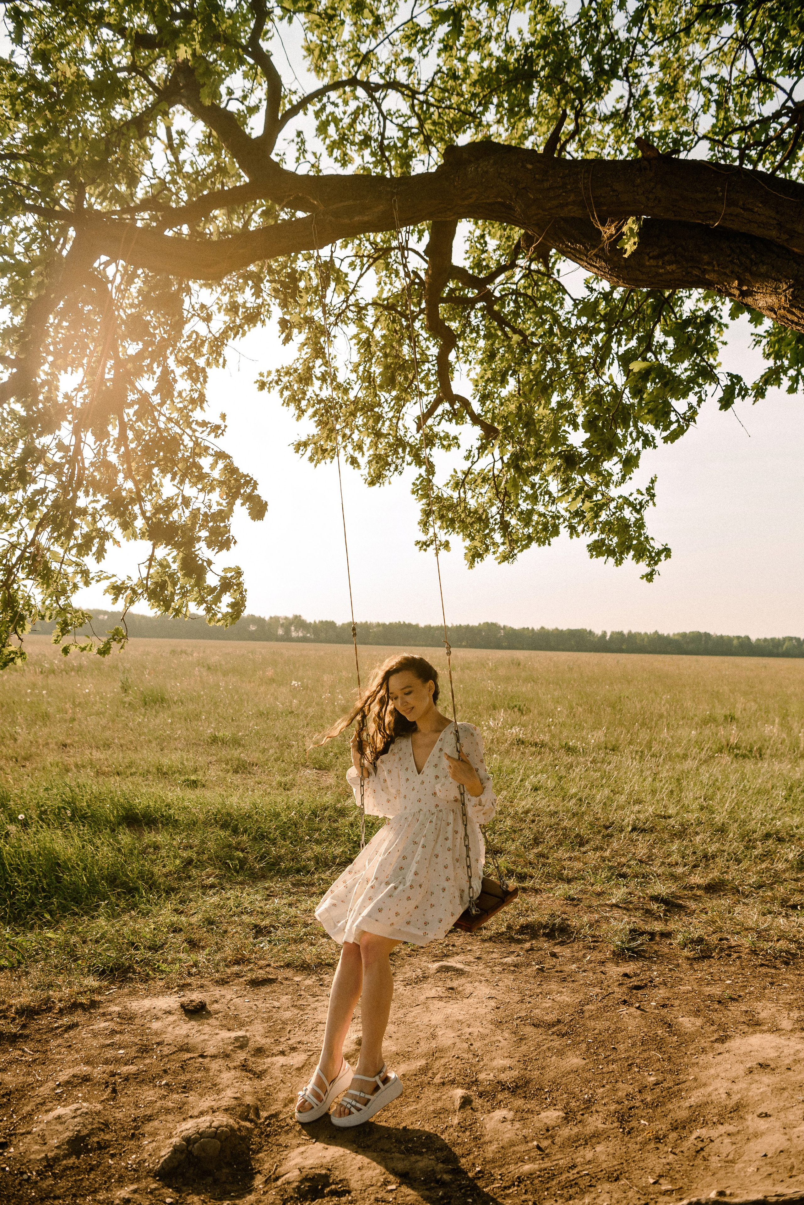 Лиза и Лёша в поле. Свадебный фотограф в Санкт-Петербурге София Шубик