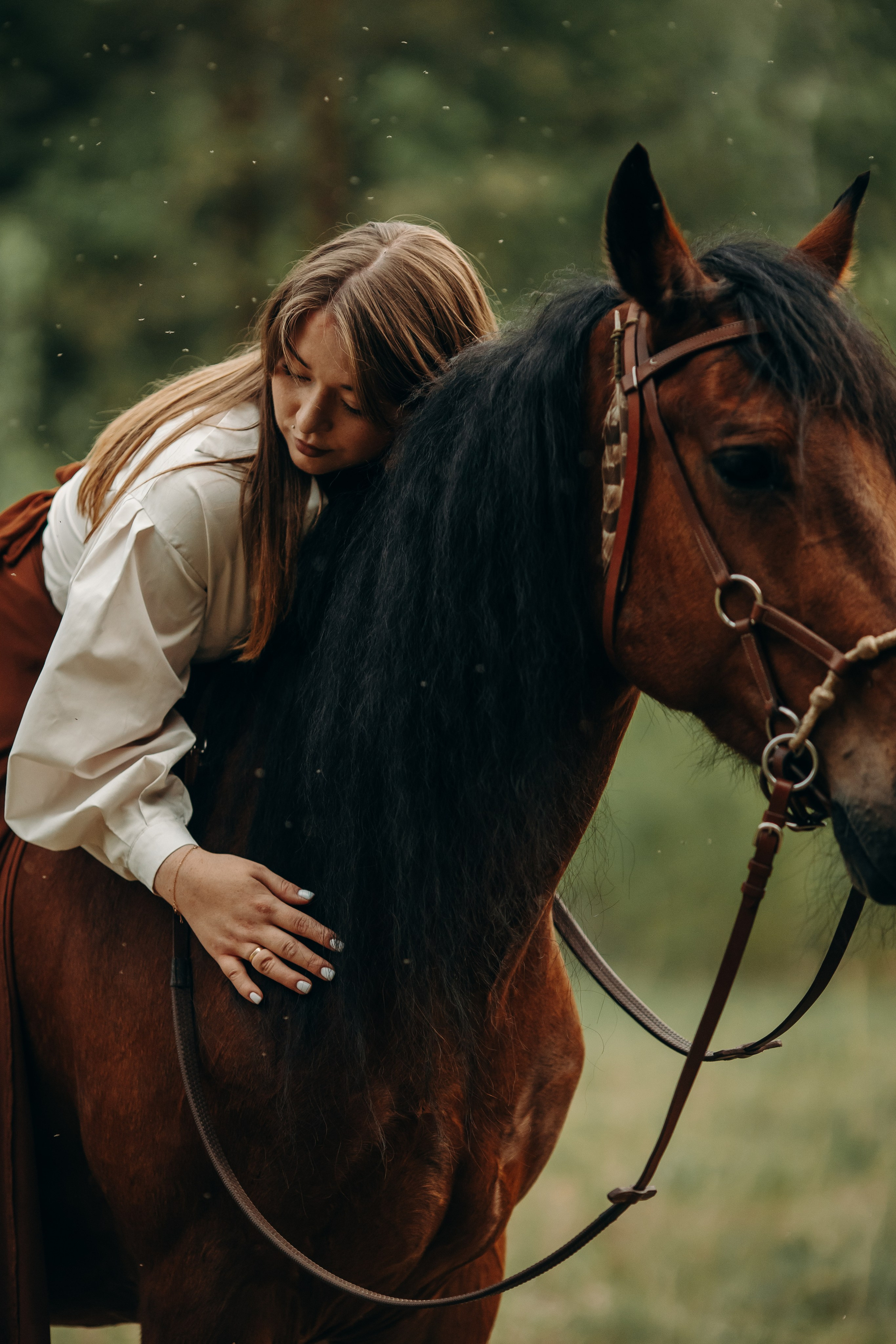 Ксения и Талисман. Анна Молчанова конный фотограф в Тюмени | фотосессии с лошадьми Тюмень