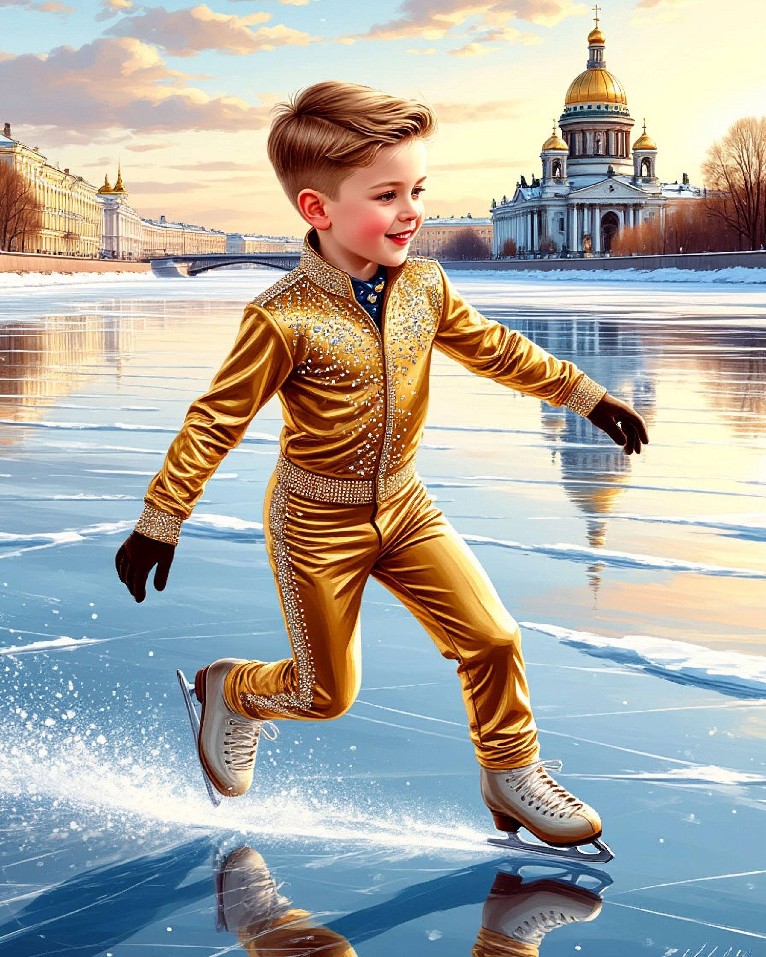 ФК мальчики с ФОНОМ. Фигурное катание для взрослых и детей на Васильевском 🌟