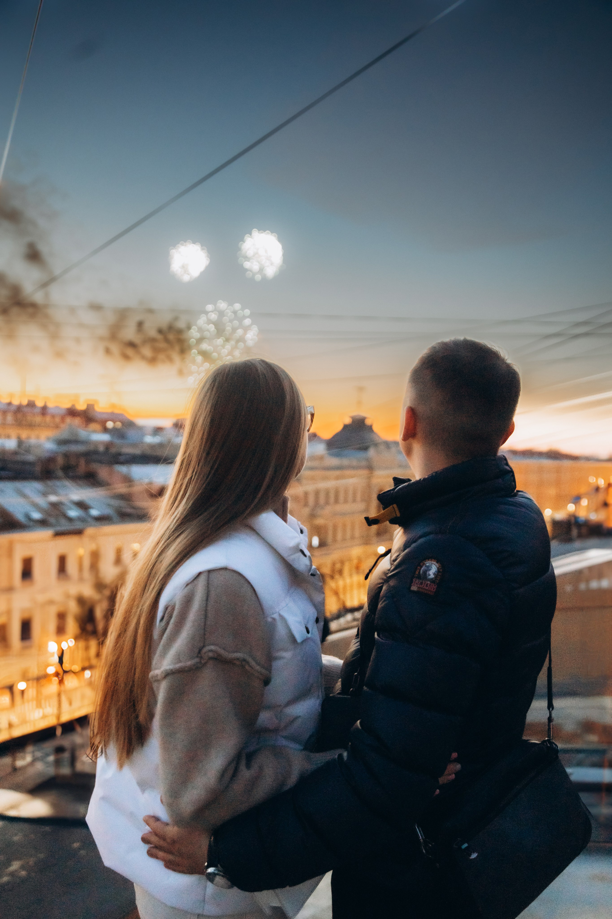 Встречая закат на Питерской крыше. Фотограф в Санкт-Петербурге Разиля Идиятуллина