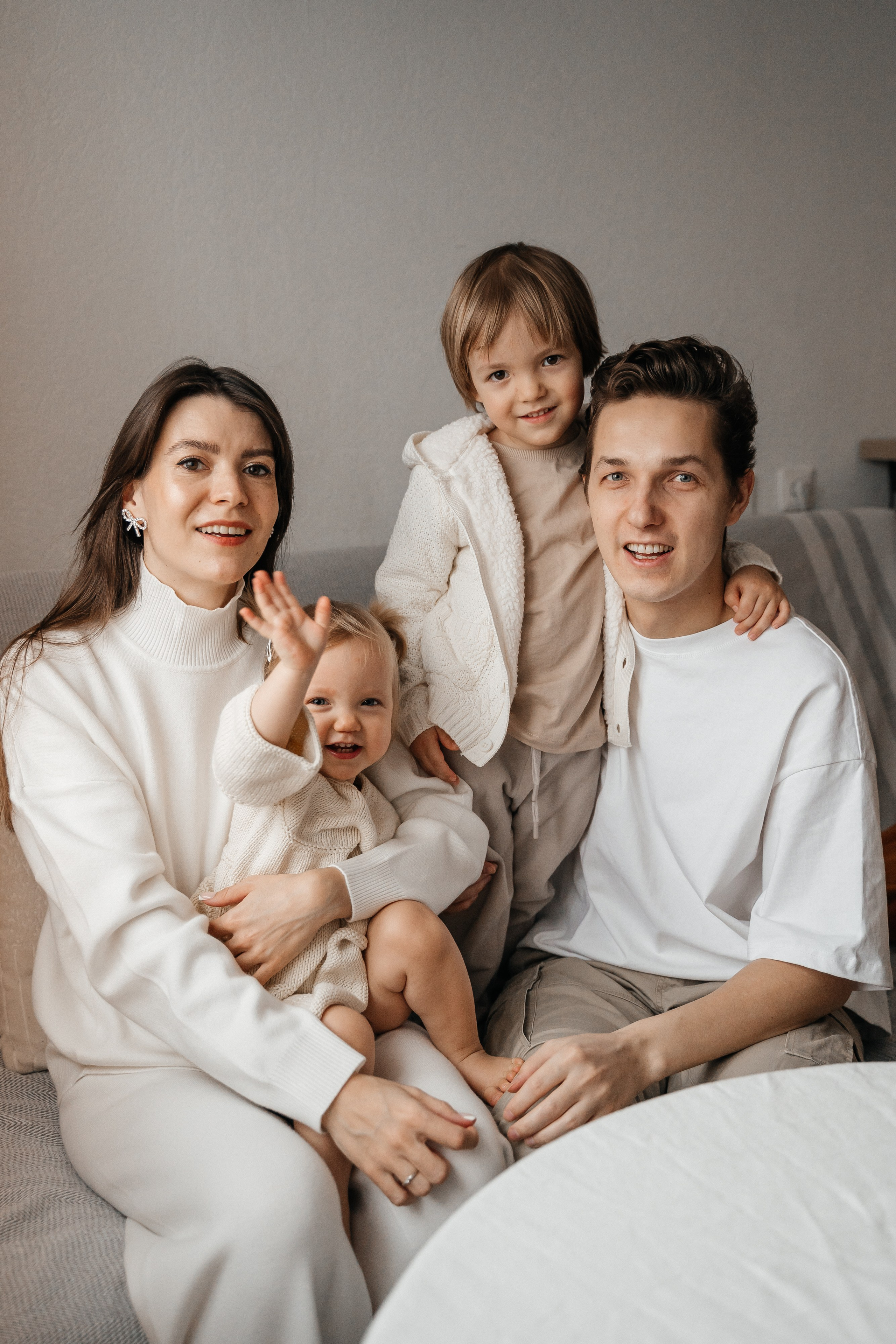 Саша, Женя, Лёва и Марта. Волик Мария