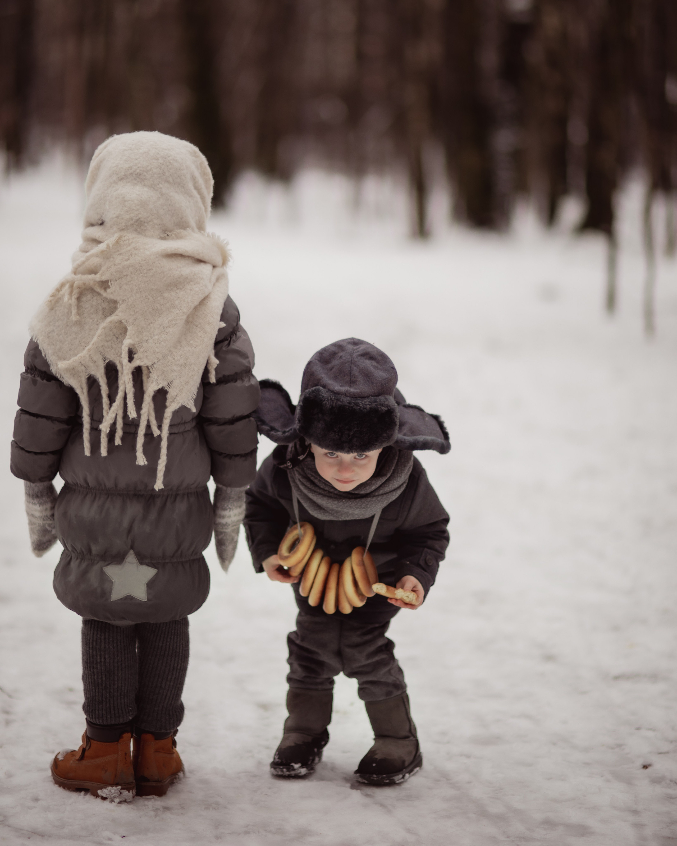 Зимние узоры. Семейный фотограф в Москве