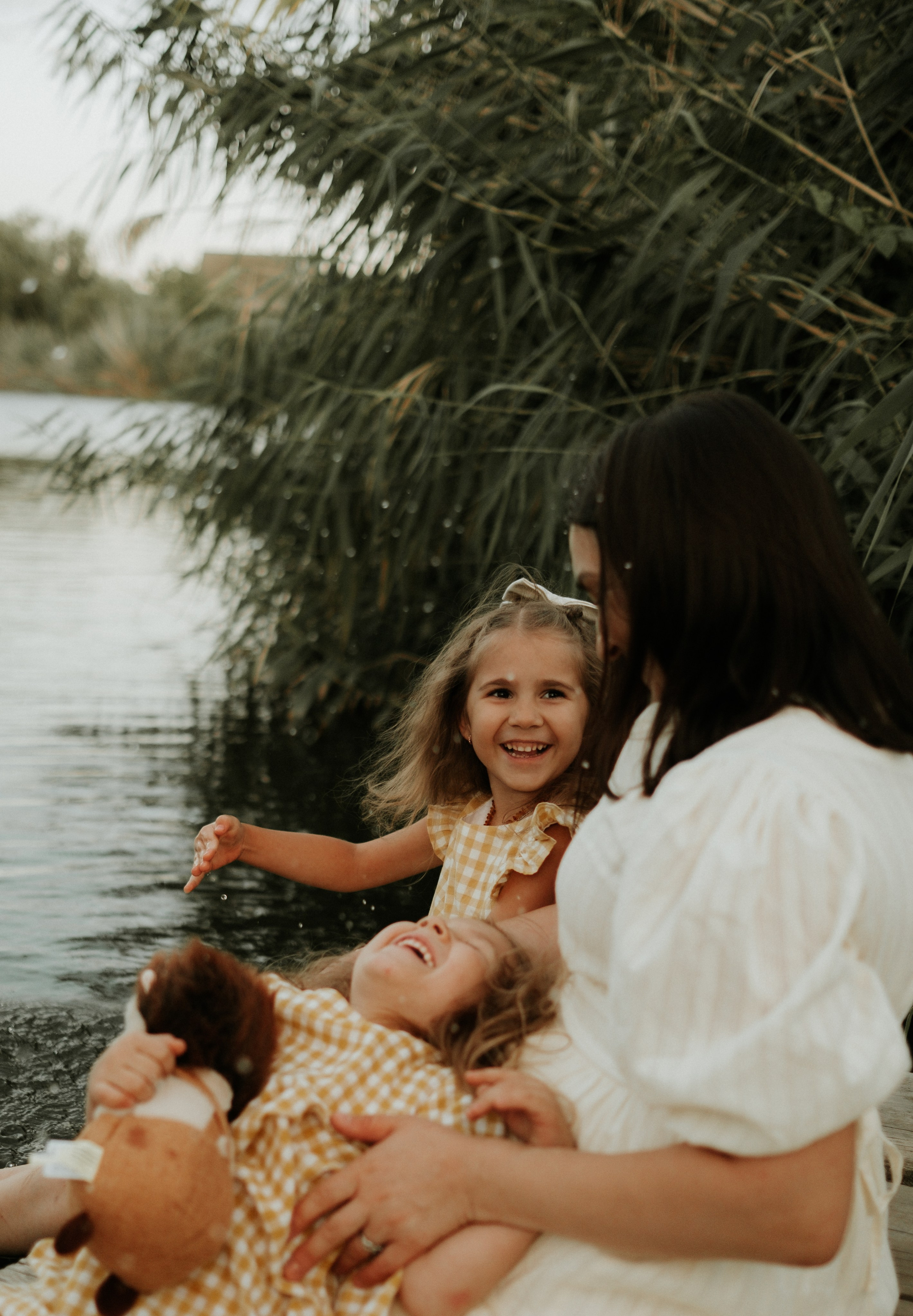 Семейная история на озере Сарпа. Фотограф в Москве Ольга Елоева