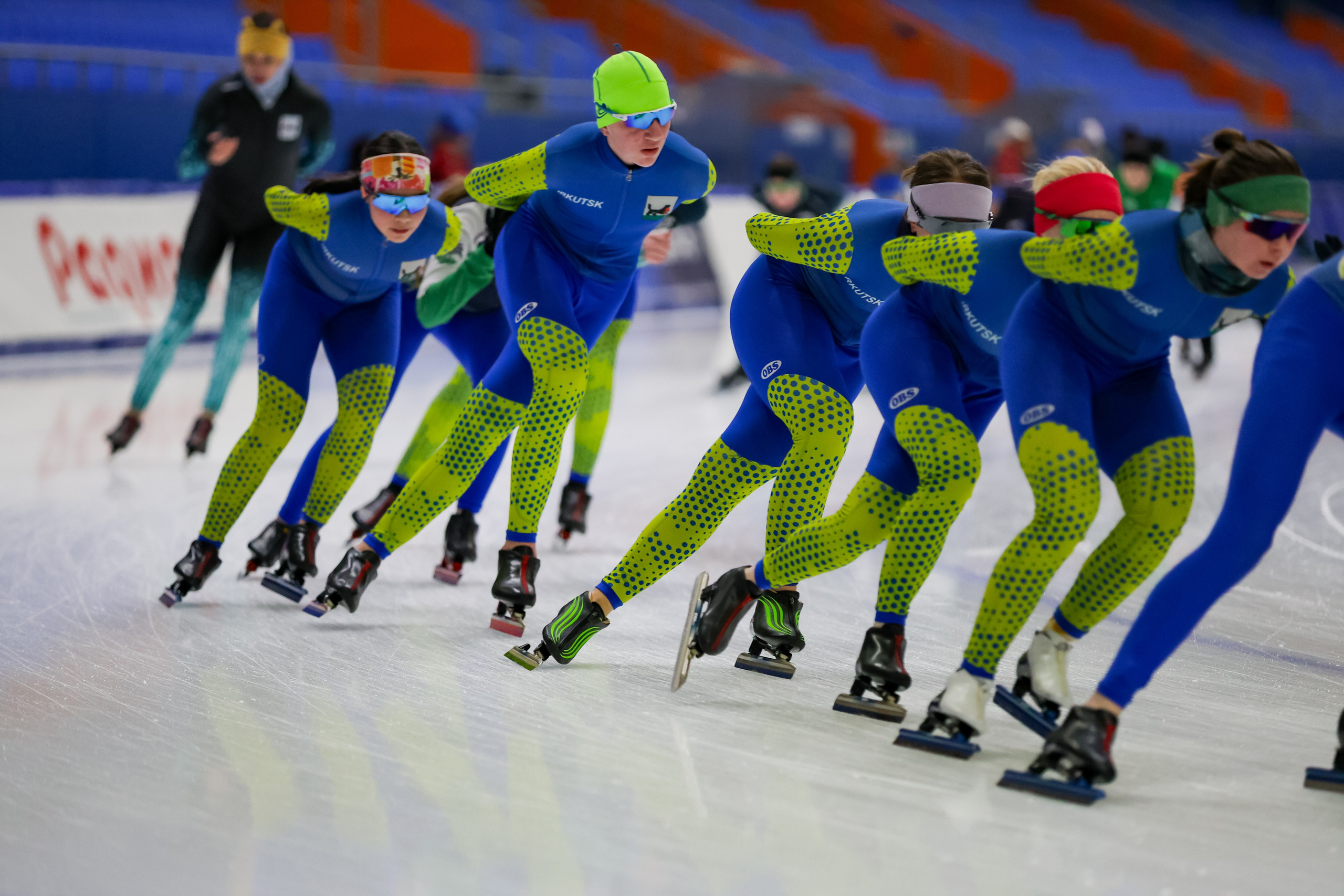 Тренировки. Конькобежный спорт. Иркутск, 2026. Спортивная съемка Мария Царфати