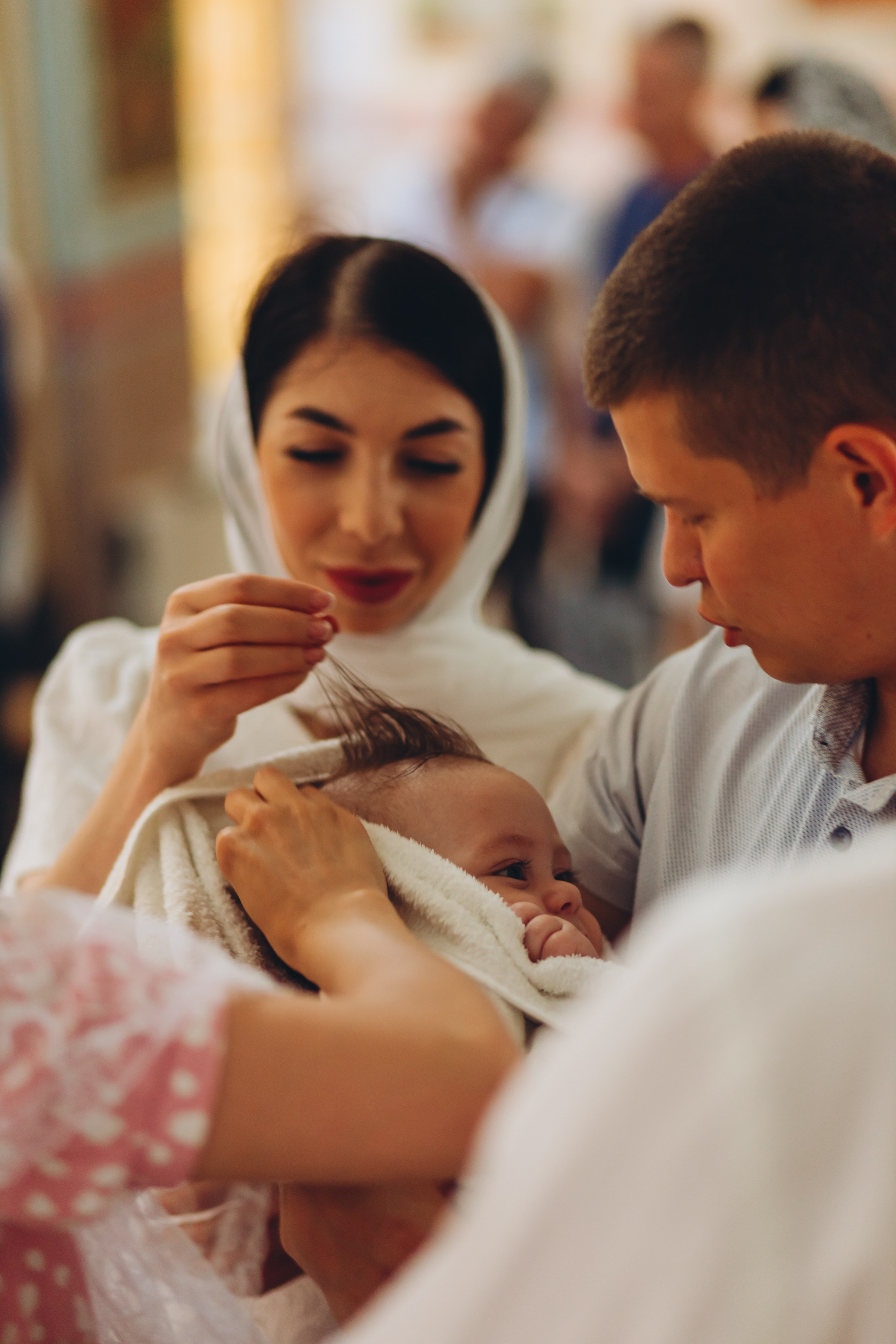 Крещение Давида. Семейный фотограф в Волгодонске Краченцева Анна