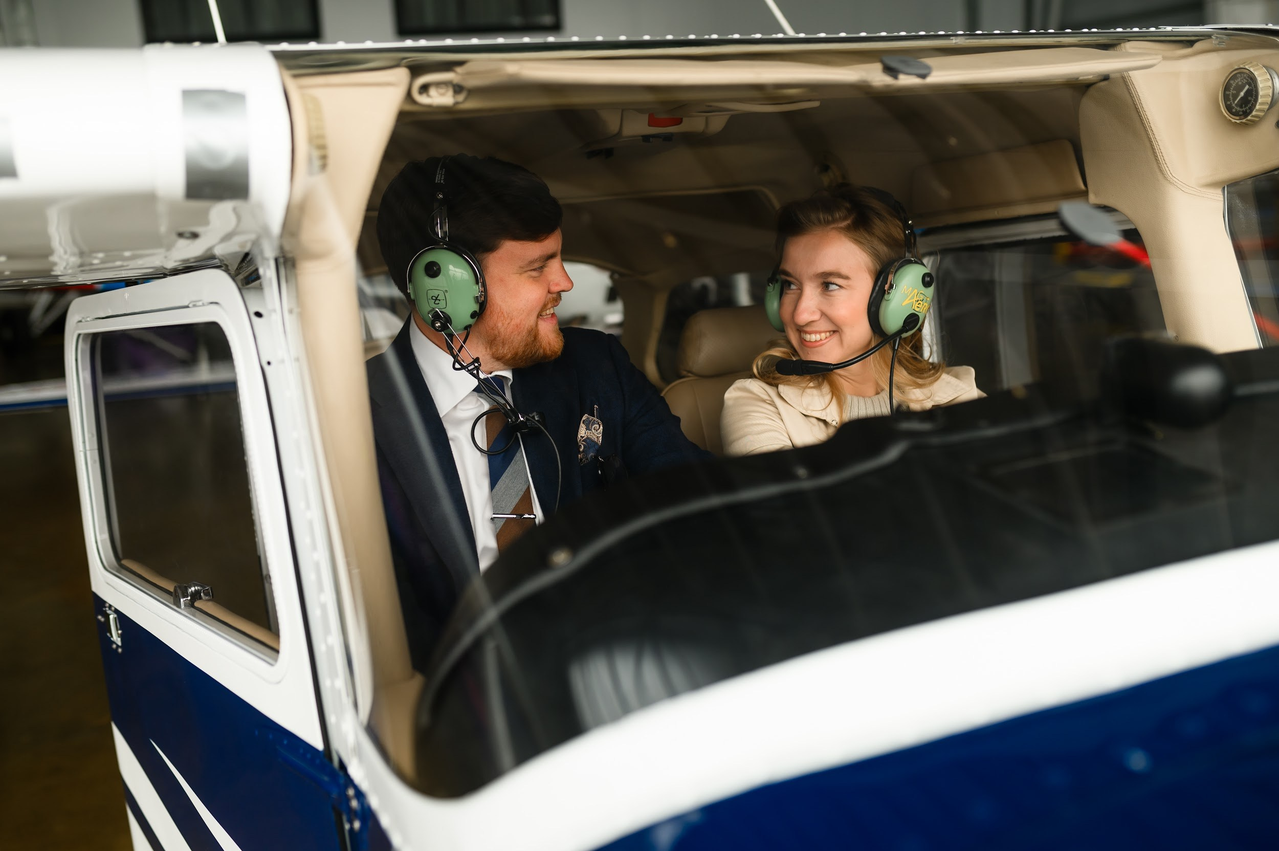 Love-story. Самолёт. Фотограф Марина Росси