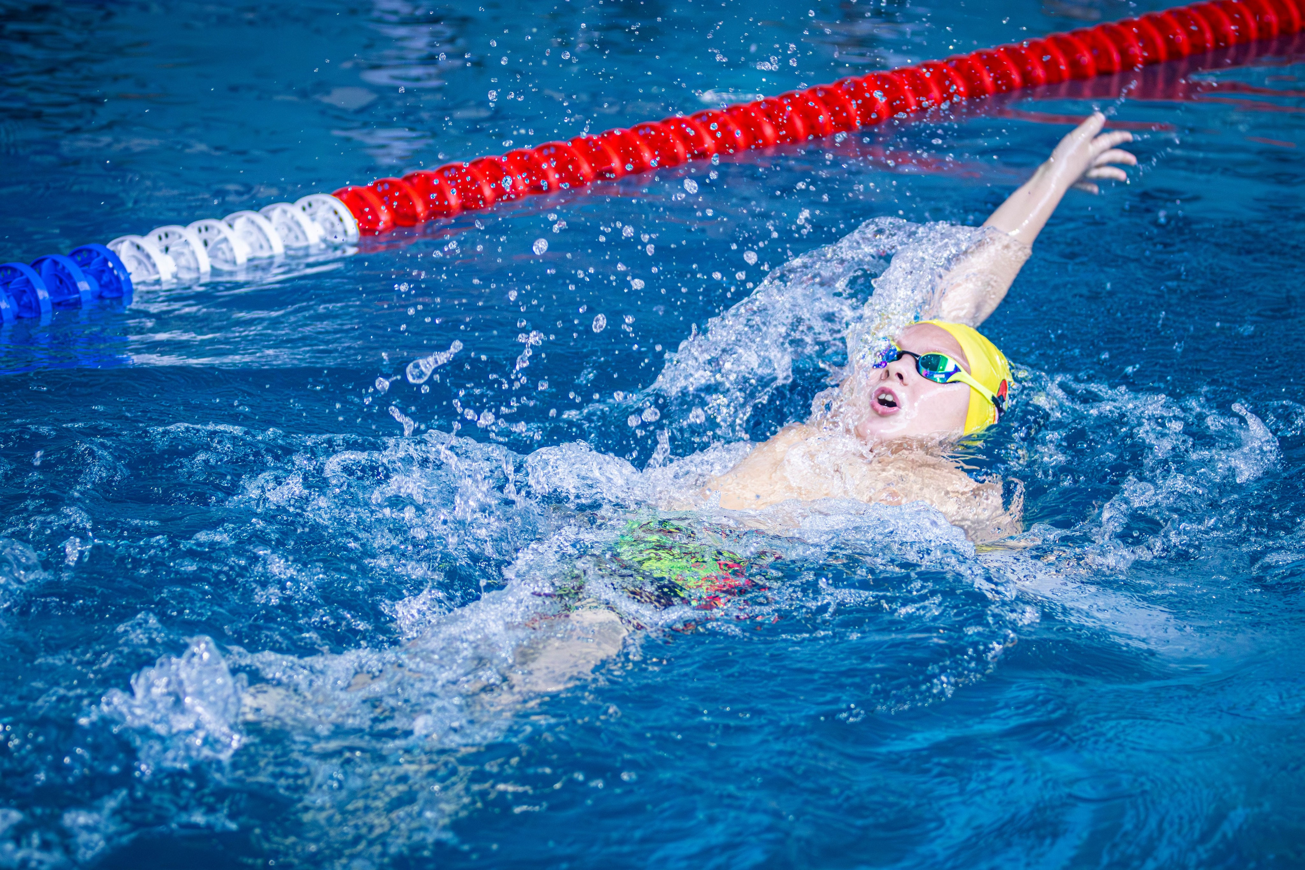 Фотосессия соревнований по плаванию в Пушкино Московской области