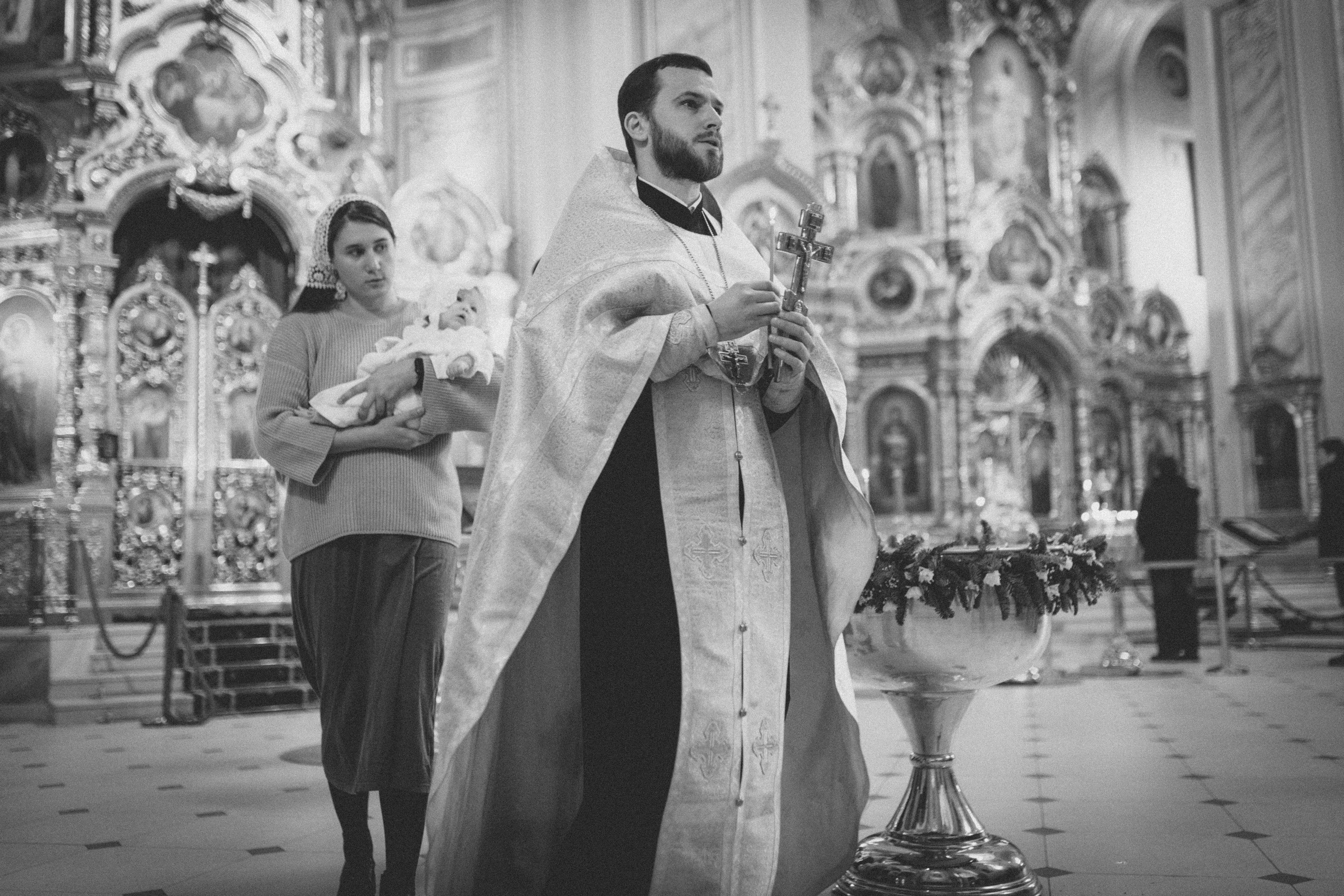 Крещение Анютки. Семейный фотограф и фотограф на роды в Ростове-на-Дону Мухина Виктория
